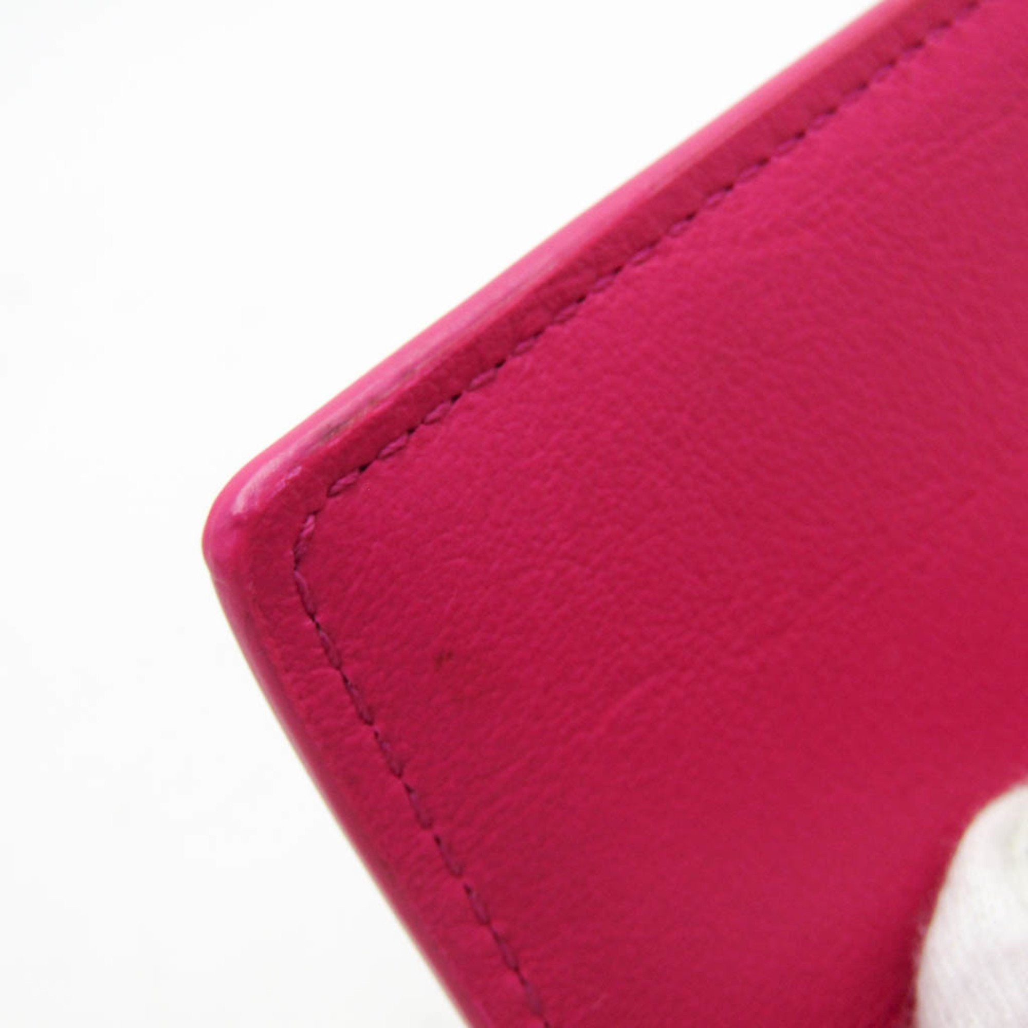 Balenciaga Papier Pink Leather Wallet (Pre-Owned) Size ONE SIZE - 17 Thumbnail