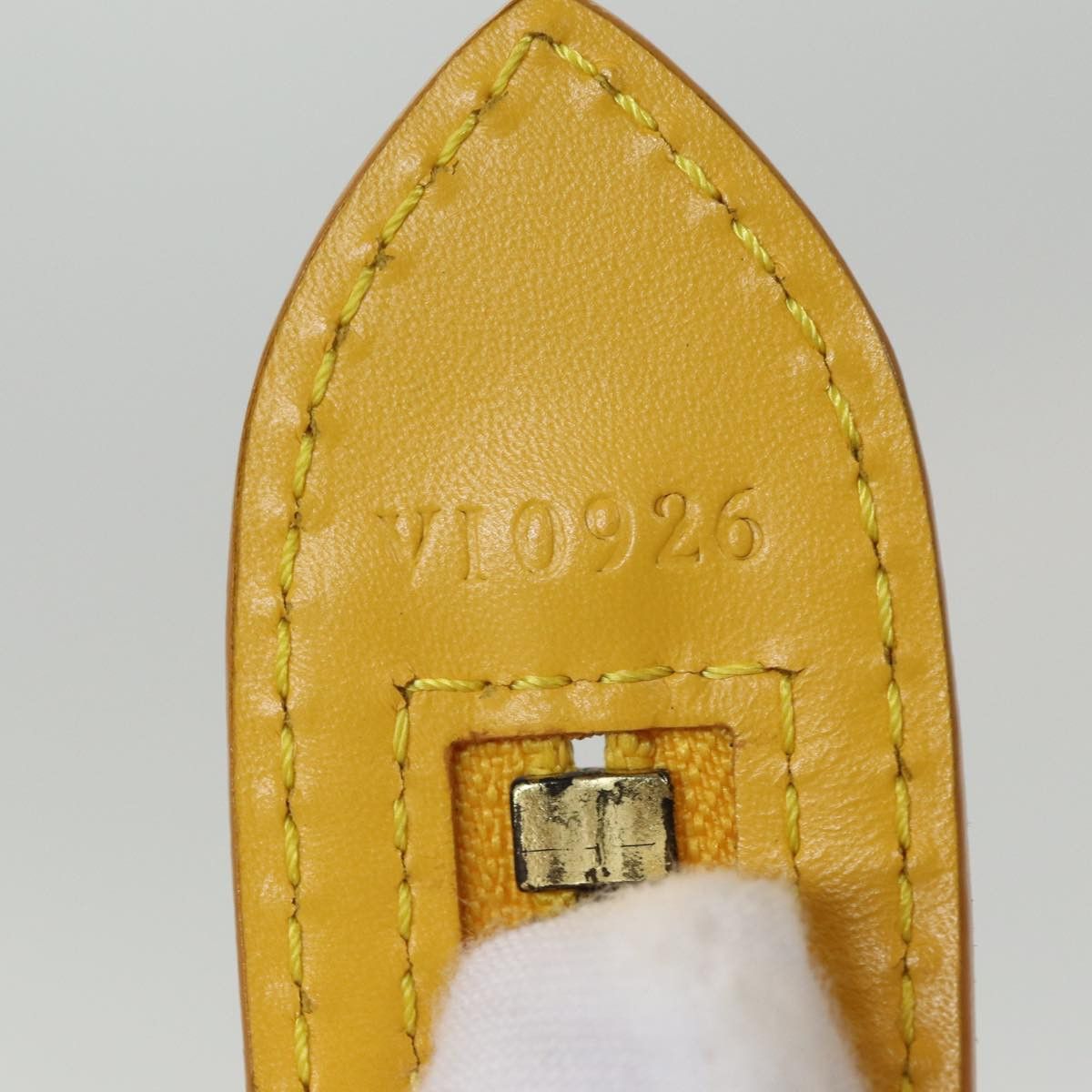 Louis Vuitton Saint Jacques Yellow Leather Handbag (Pre-Owned) Size ONE SIZE - 12 Thumbnail