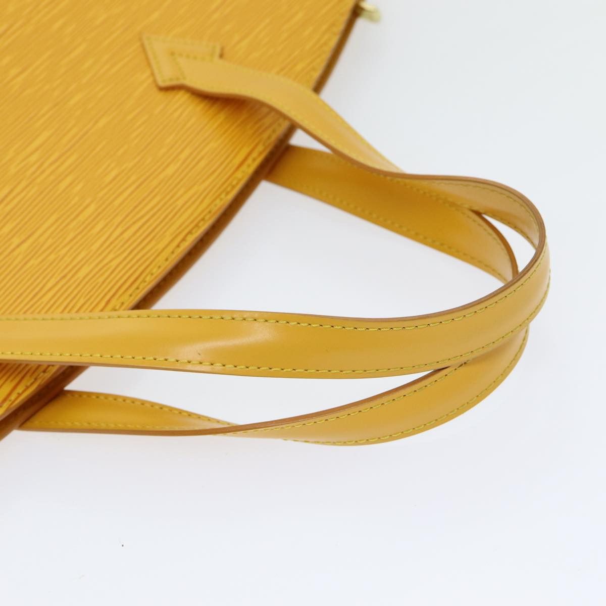 Louis Vuitton Saint Jacques Yellow Leather Handbag (Pre-Owned) Size ONE SIZE - 5 Thumbnail