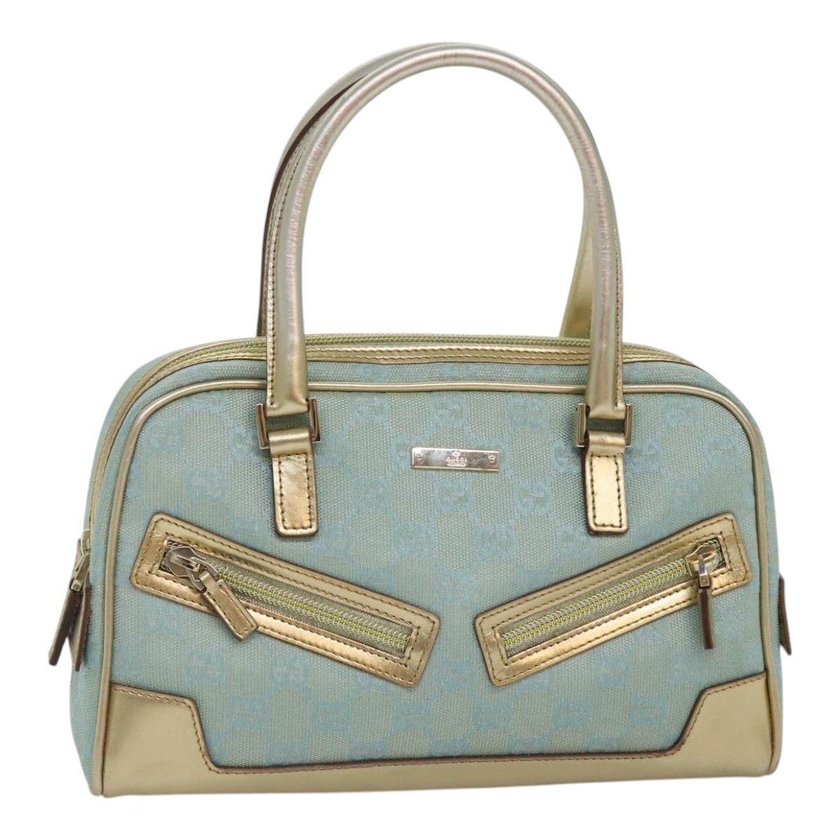 Gucci Sac De Jour Baby Blue Canvas Handbag (Pre-Owned) Size ONE SIZE - 12 Thumbnail