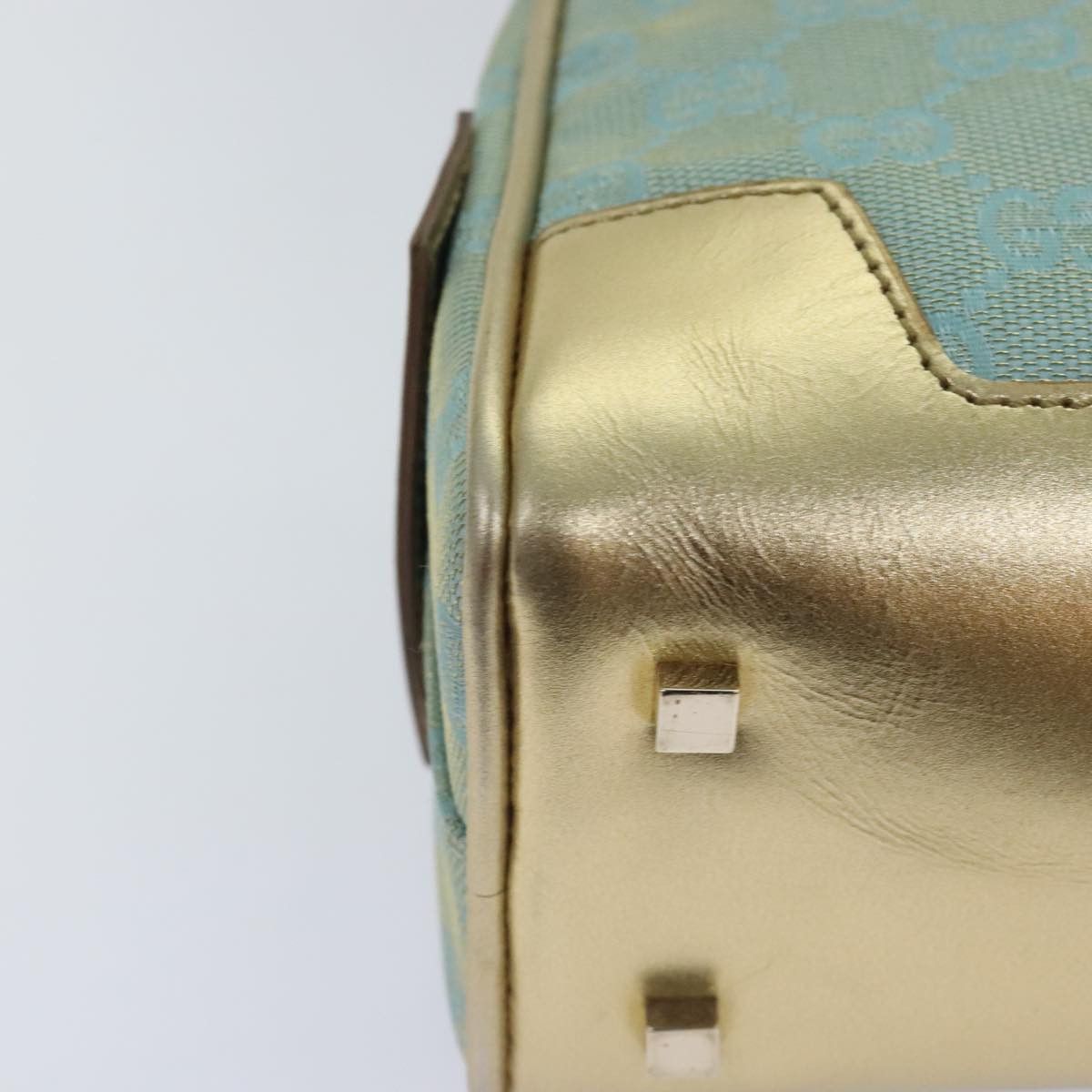 Gucci Sac De Jour Baby Blue Canvas Handbag (Pre-Owned) Size ONE SIZE - 18 Thumbnail