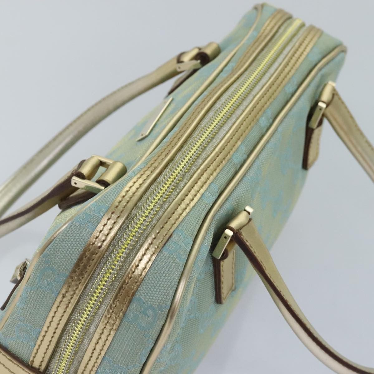 Gucci Sac De Jour Baby Blue Canvas Handbag (Pre-Owned) Size ONE SIZE - 14 Thumbnail