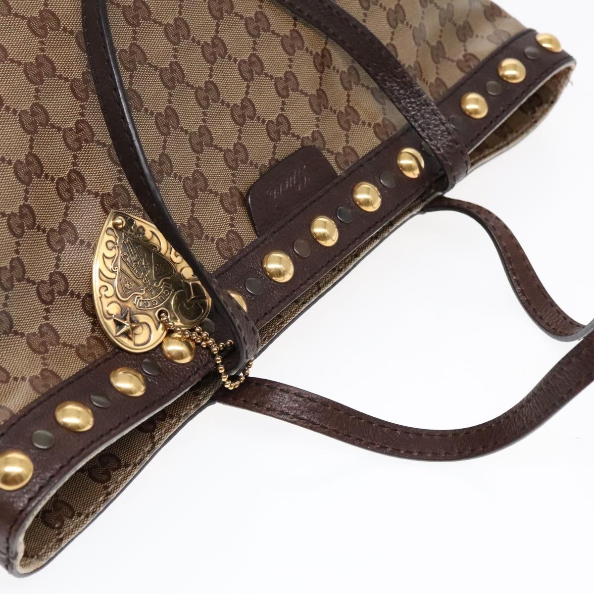 Gucci Babouska Beige Canvas Tote Bag (Pre-Owned) Size ONE SIZE - 18 Thumbnail