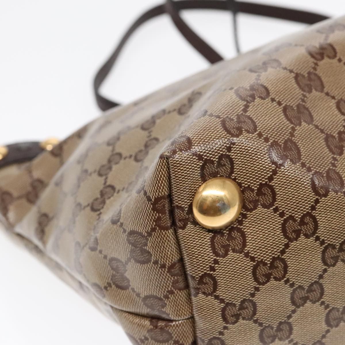 Gucci Babouska Beige Canvas Tote Bag (Pre-Owned) Size ONE SIZE - 8 Thumbnail