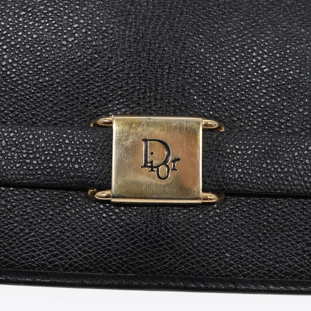 Dior Black Leather Shoulder Bag (Pre-Owned) Size ONE SIZE - 6 Thumbnail