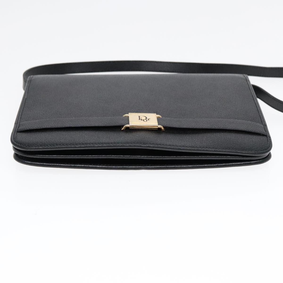 Dior Black Leather Shoulder Bag (Pre-Owned) Size ONE SIZE - 16 Thumbnail