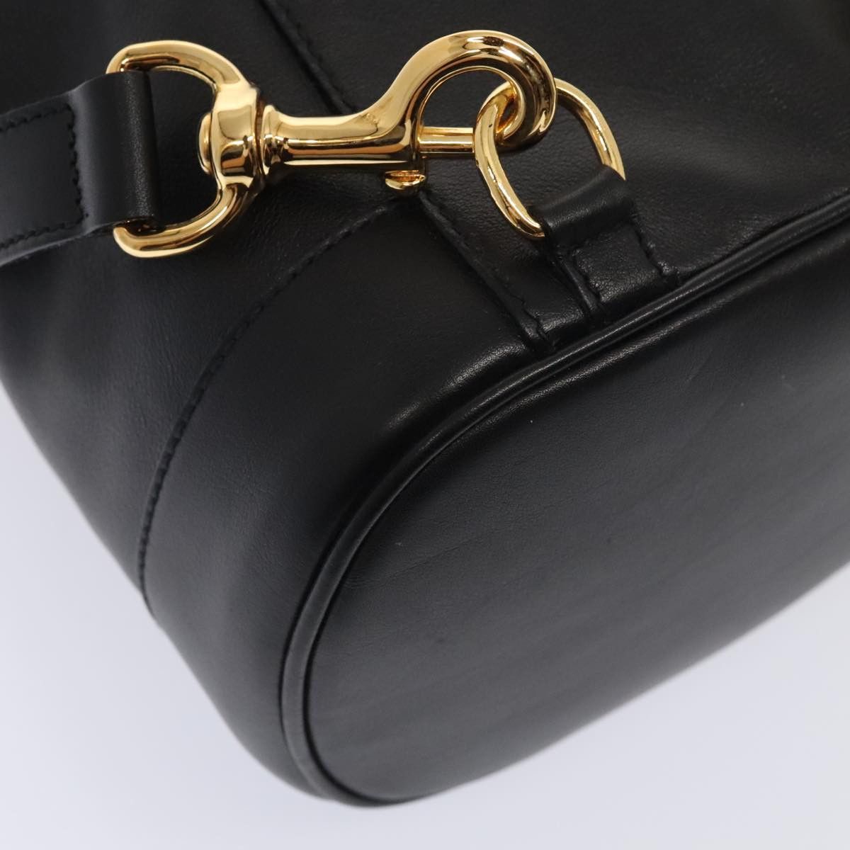 Gucci Bamboo Black Leather Shoulder Bag (Pre-Owned) Size ONE SIZE - 19 Thumbnail