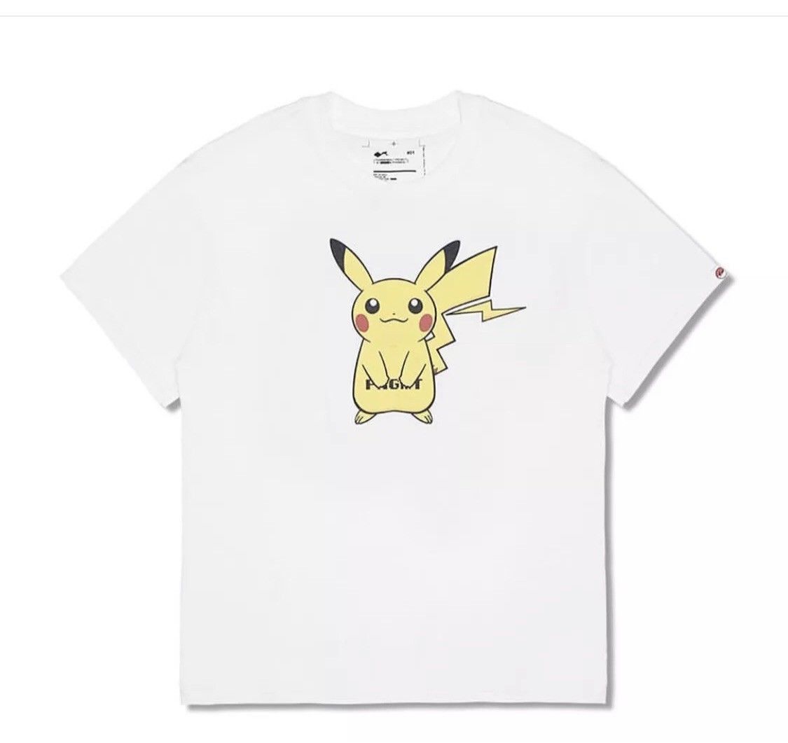 Fragment Design Fragment Pokemon [Pikachu] Project Thunderbolt Tee Shirt Hypefest Mew Black White XLarge XL Size US XL / EU 56 / 4 - 2 Preview