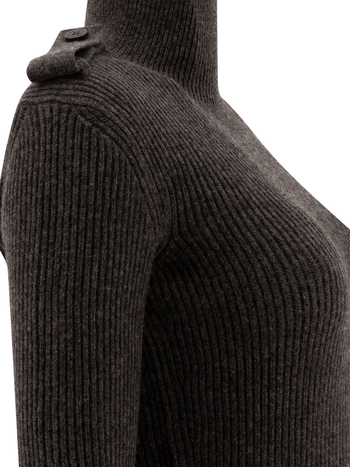 Alexander McQueen Ribbed Mini Dress Size M / US 6-8 / IT 42-44 - 4 Thumbnail