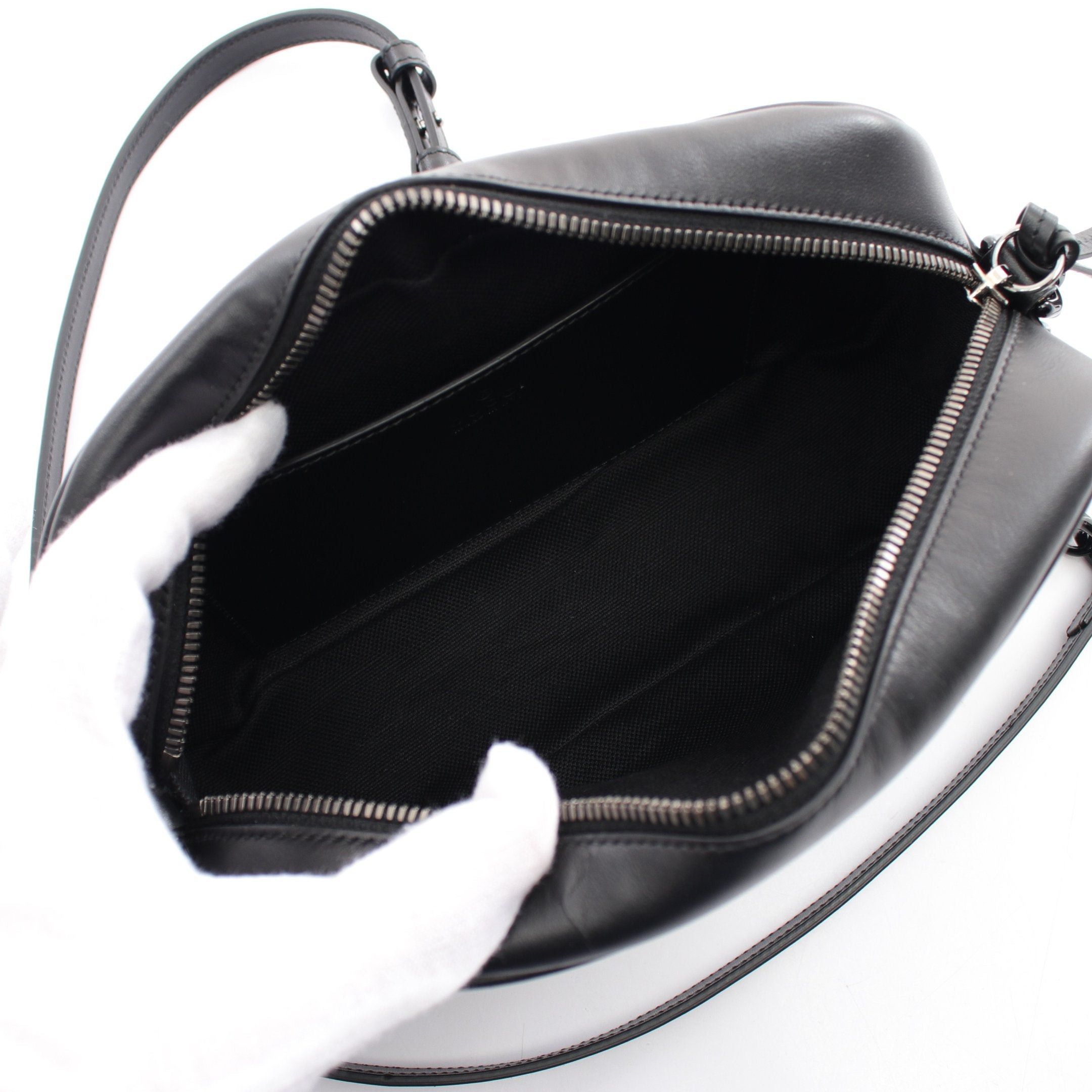 Gucci Gucci Gg Marmont Chain Shoulder Bag Leather Black Size ONE SIZE - 3 Thumbnail