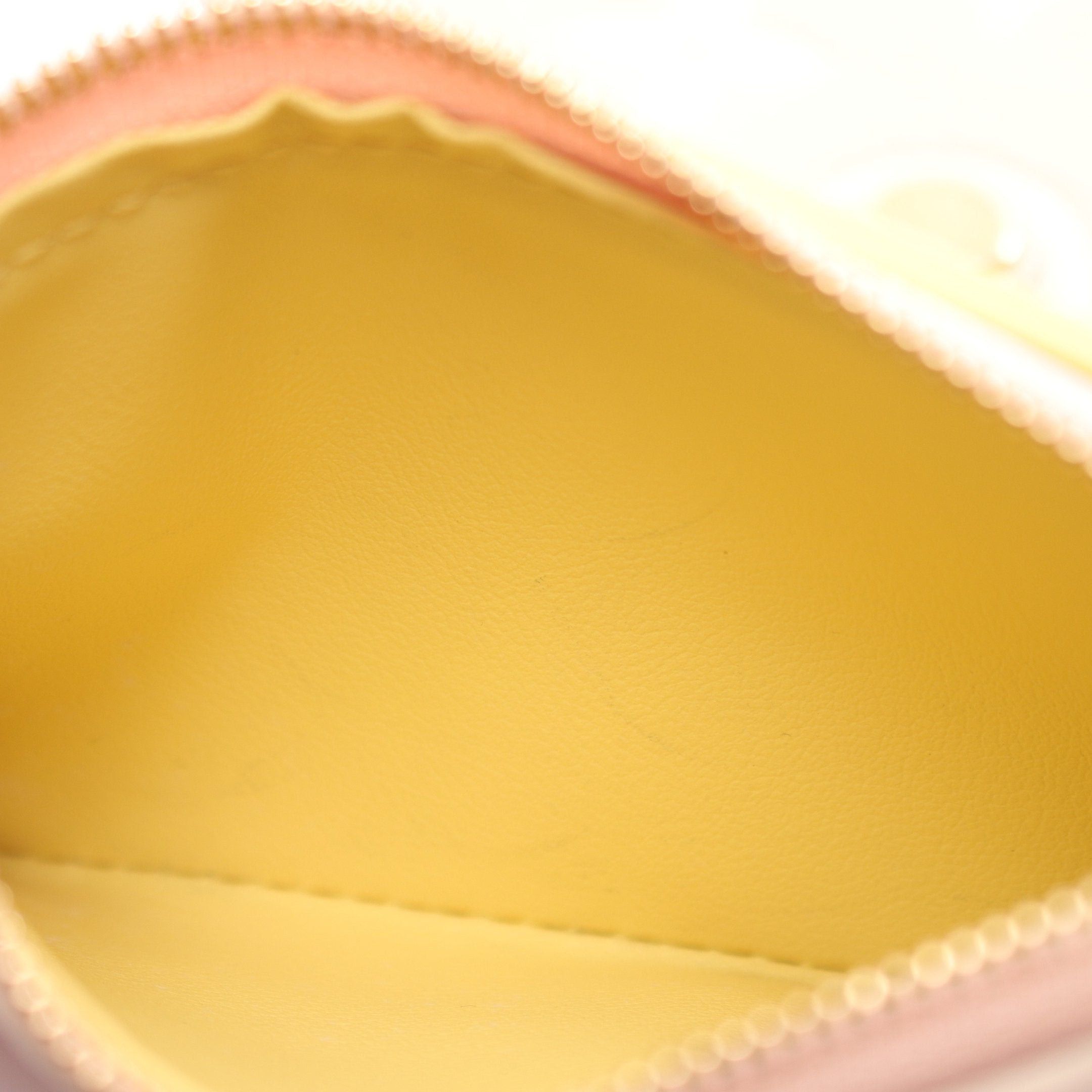 Louis Vuitton Louis Vuitton Portefeuil Victorine Monogram Empreinte Rose Beige Trifold Wallet Leather Pink Size ONE SIZE - 7 Thumbnail