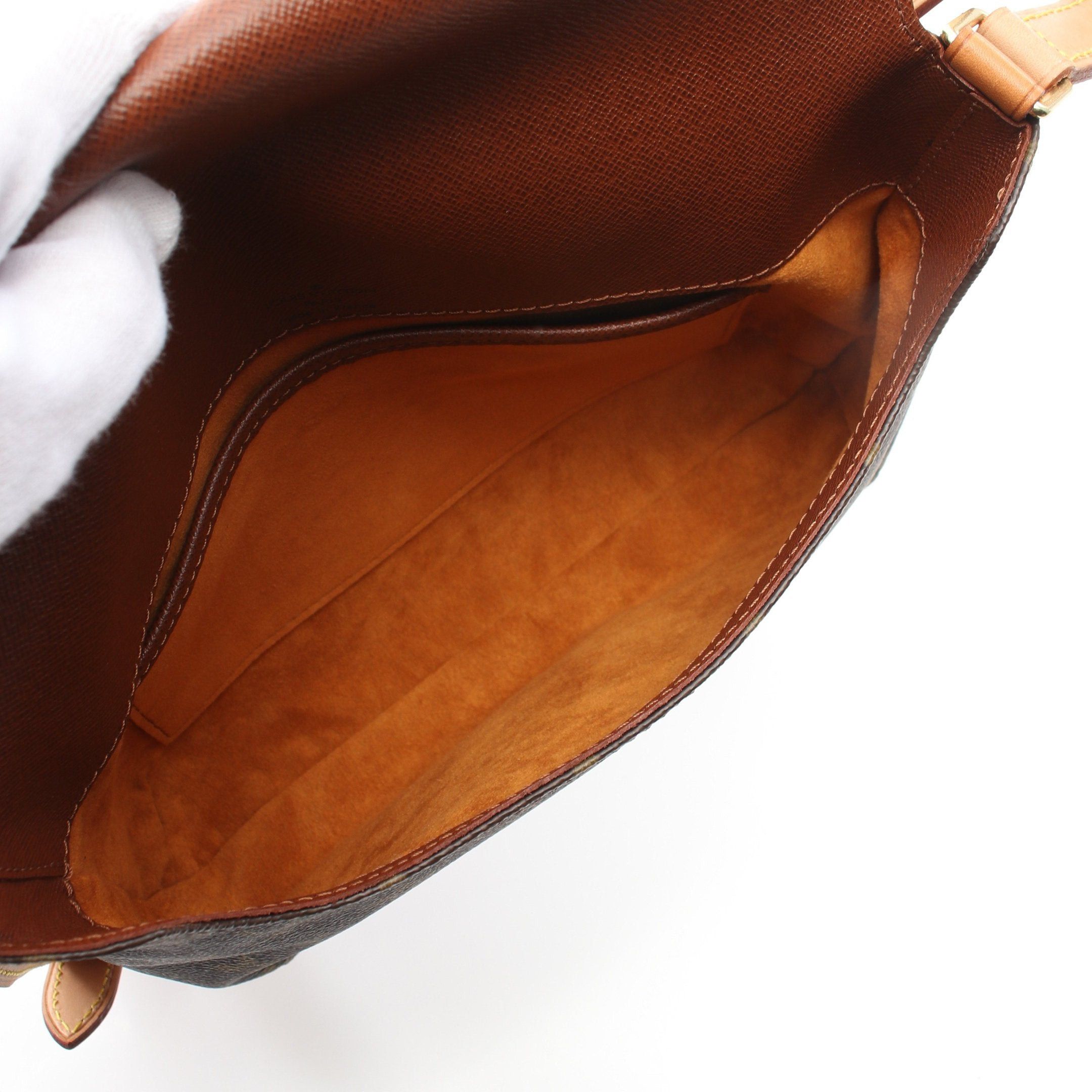 Louis Vuitton Louis Vuitton Musette Tango Short Strap Monogram Shoulder Bag Leather Brown Size ONE SIZE - 3 Thumbnail