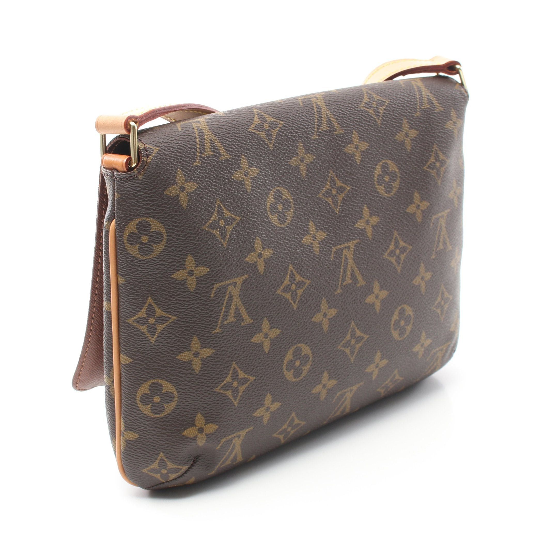 Louis Vuitton Louis Vuitton Musette Tango Short Strap Monogram Shoulder Bag Leather Brown Size ONE SIZE - 2 Thumbnail