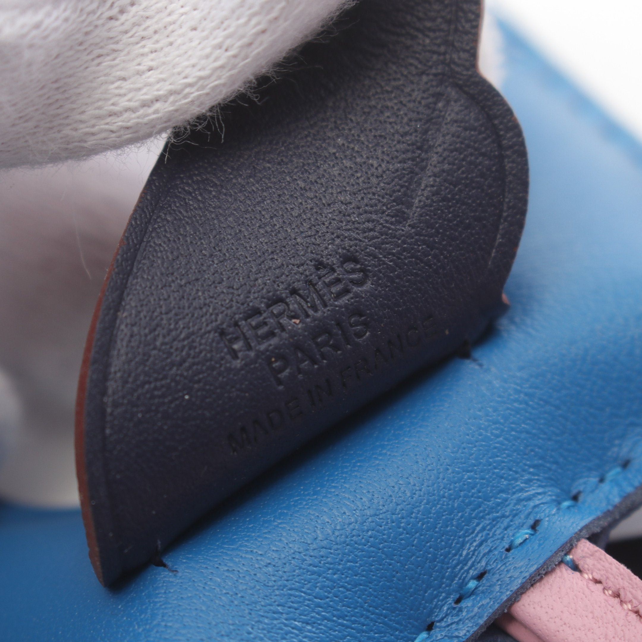 Hermes Hermes Rodeo Pegasus Pm Blue France Saphir Mauve Sylvestre Bag Charm Aagneau Navy Pink U Stamp Size ONE SIZE - 3 Thumbnail
