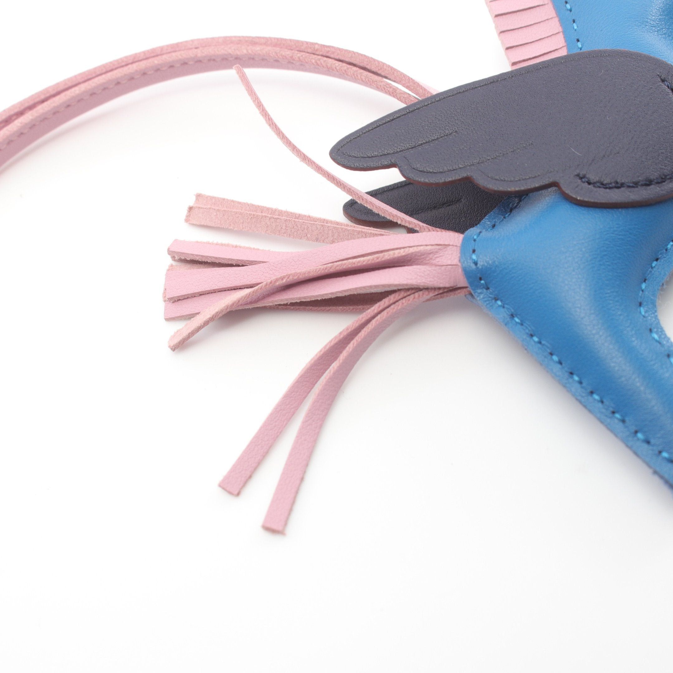 Hermes Hermes Rodeo Pegasus Pm Blue France Saphir Mauve Sylvestre Bag Charm Aagneau Navy Pink U Stamp Size ONE SIZE - 5 Thumbnail