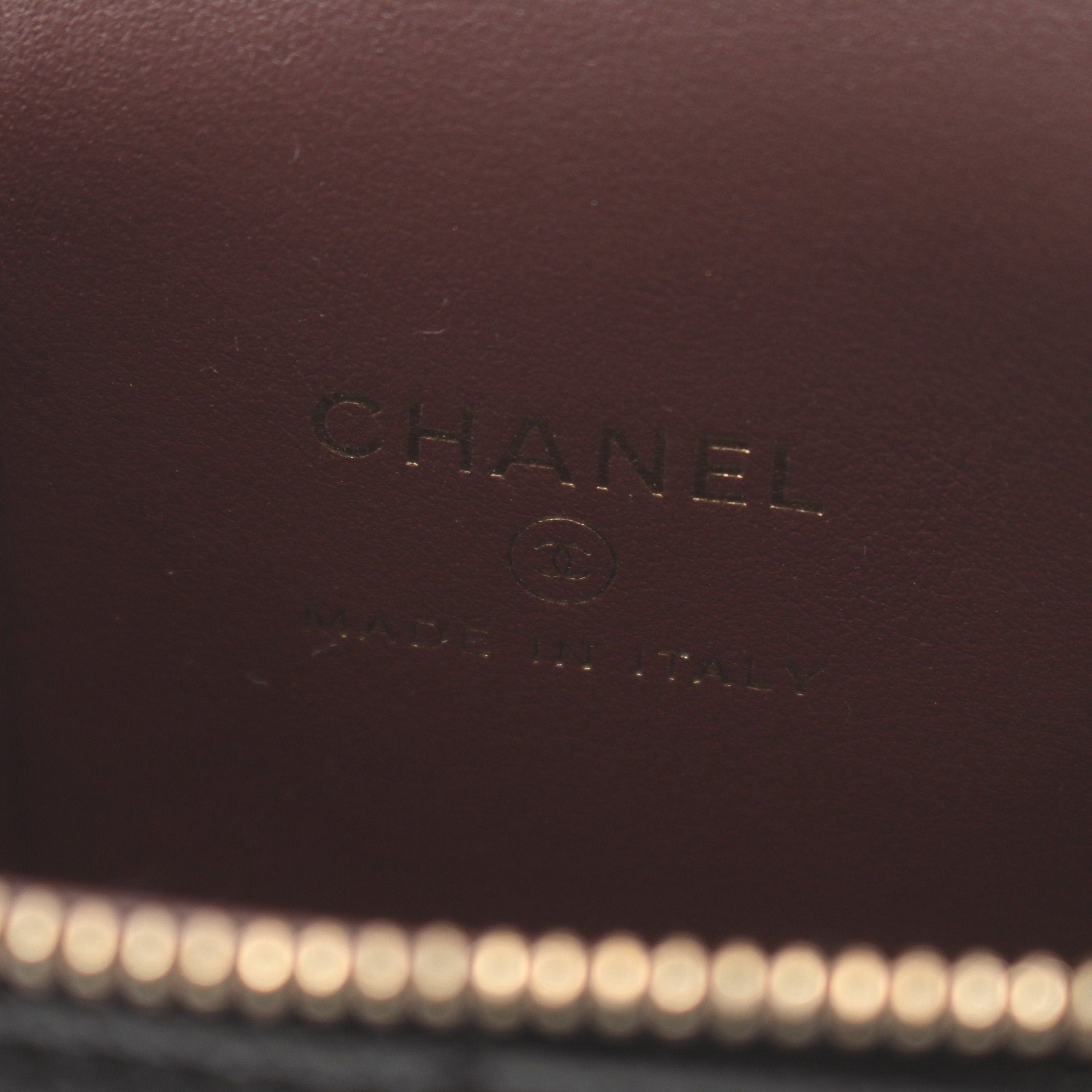 Chanel Chanel Matelasse Chain Shoulder Bag Caviar Skin Black Gold Hardware Size ONE SIZE - 4 Thumbnail