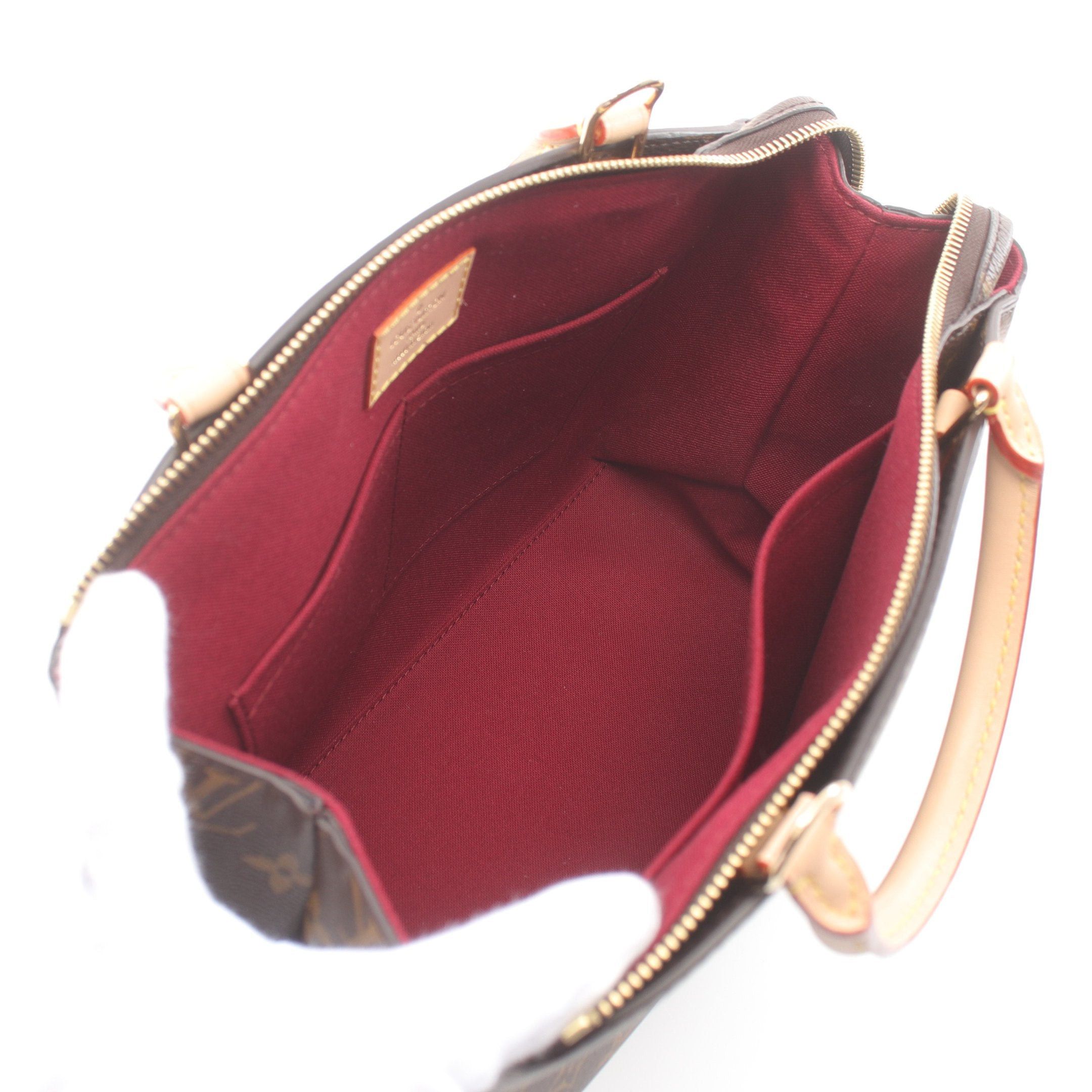 Louis Vuitton Louis Vuitton Petit Pare Pm Monogram Handbag Leather Brown Size ONE SIZE - 3 Thumbnail