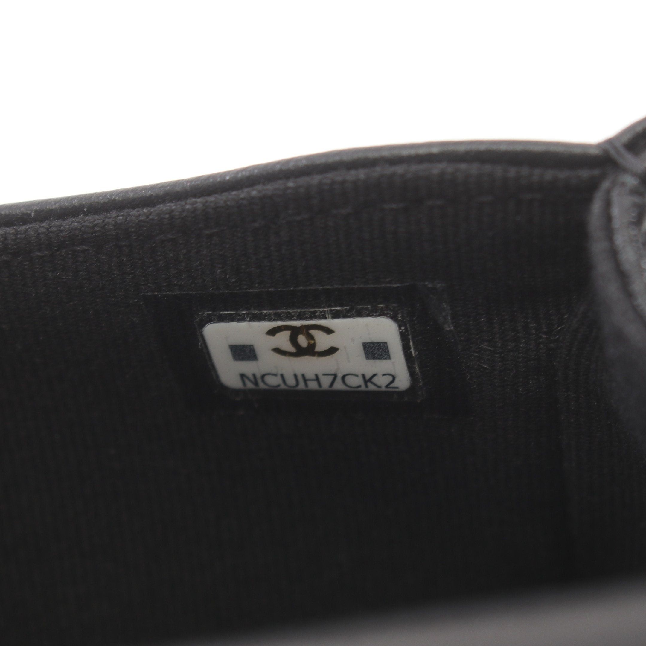 Chanel Chanel Boy Chanel Mini Matelasse Chain Shoulder Bag Caviar Skin Black Silver Hardware Size ONE SIZE - 5 Thumbnail