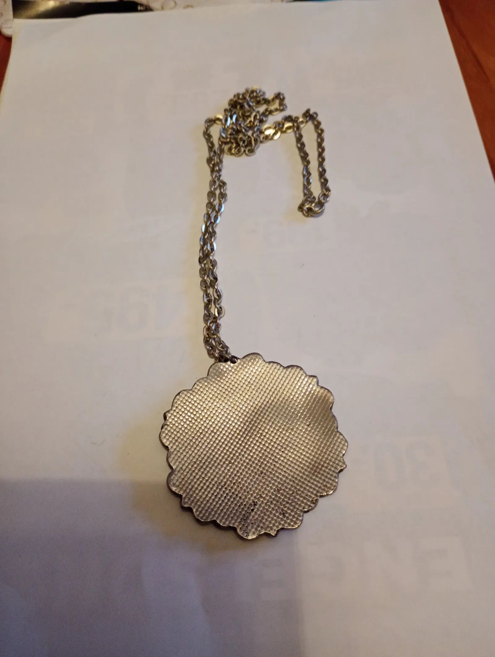 Vintage Vintage halsband med hänge o turkosa pärlor Necklace Size ONE SIZE - 3 Thumbnail