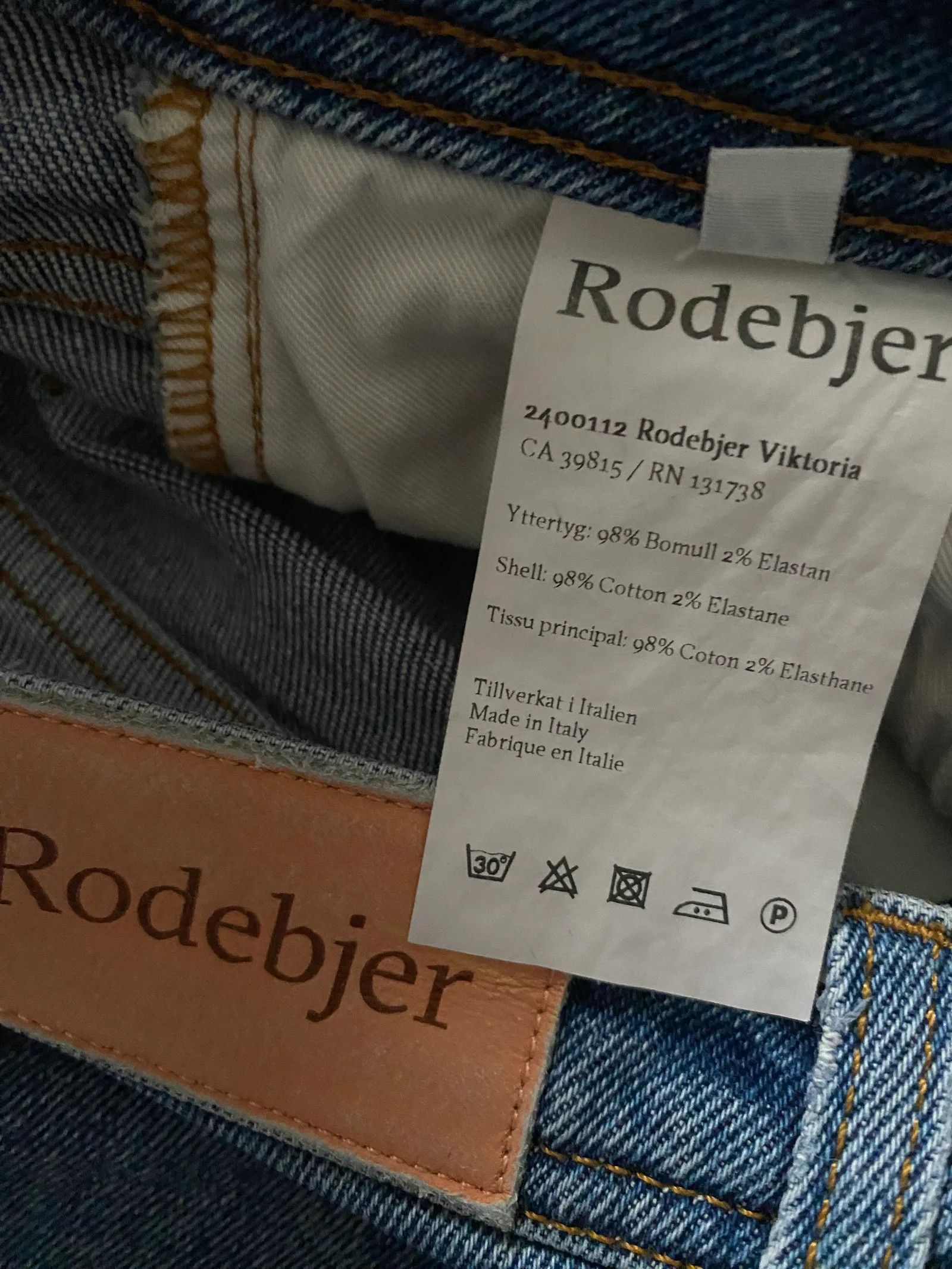 Rodebjer Rodebjer Viktoria Jeans Size 27" / US 4 / IT 40 - 4 Thumbnail