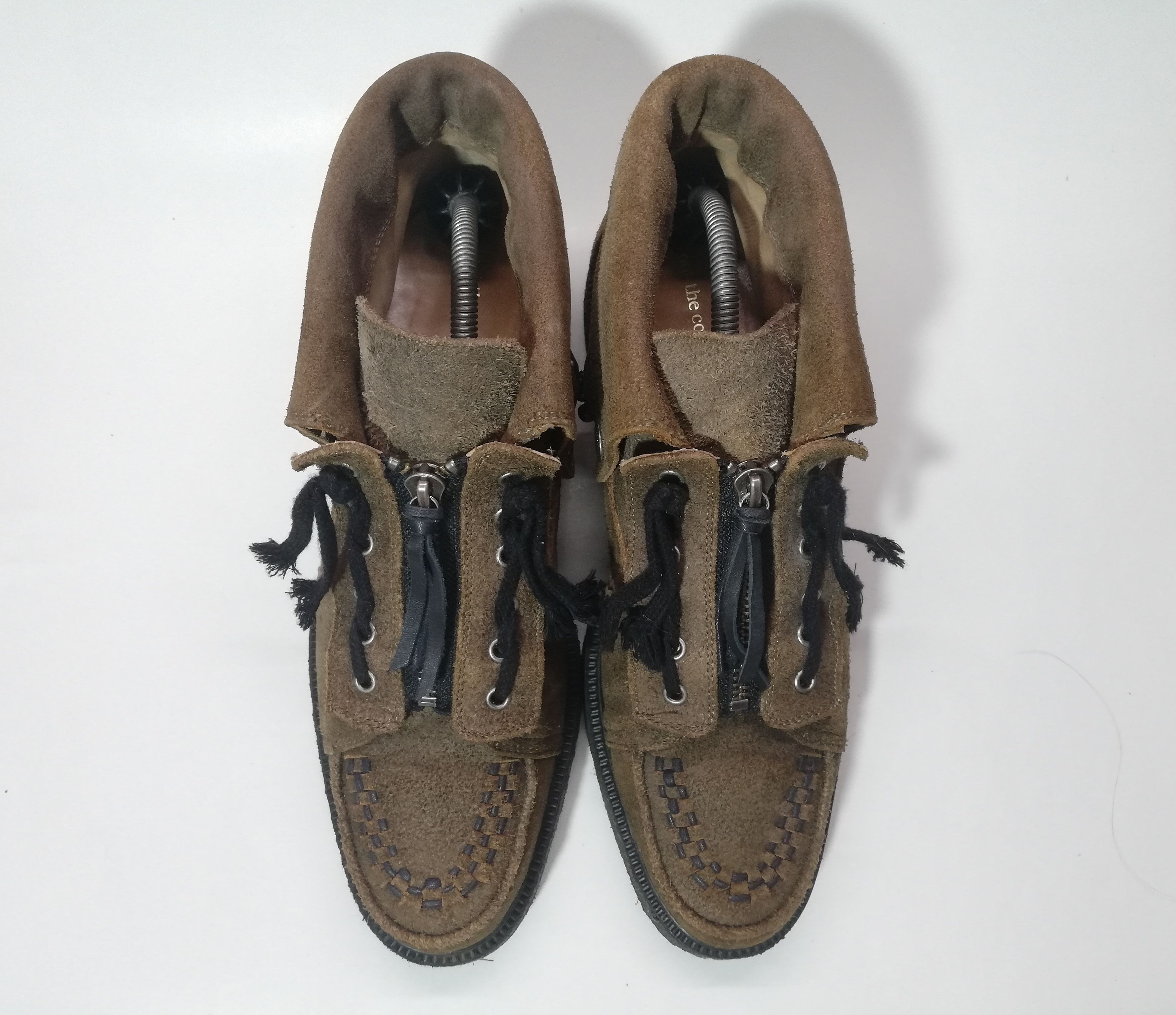 foot the coacher Front Zip Creeper Boots Size US 9.5 / EU 42-43 - 2 Thumbnail