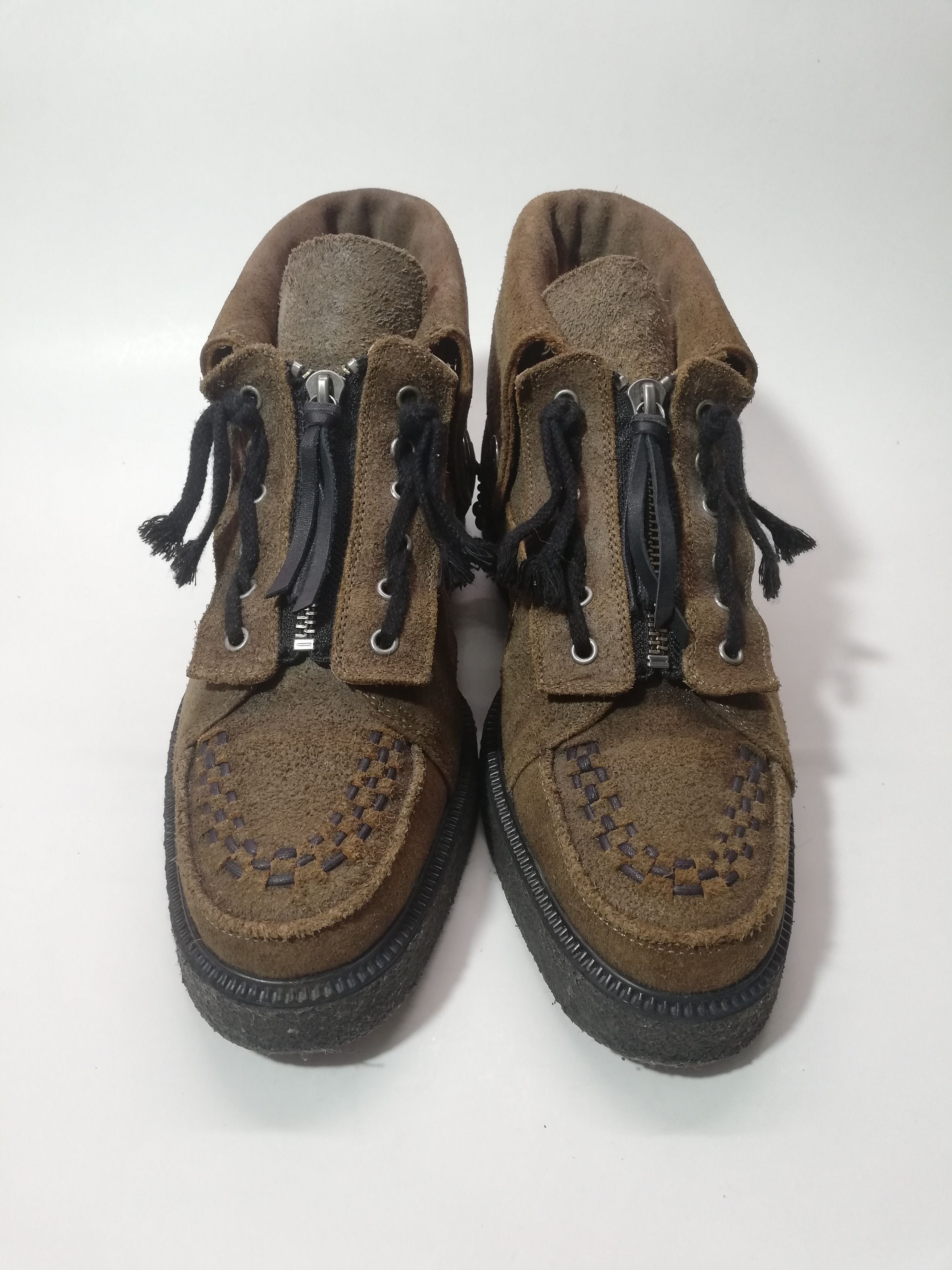 foot the coacher Front Zip Creeper Boots Size US 9.5 / EU 42-43 - 1 Thumbnail