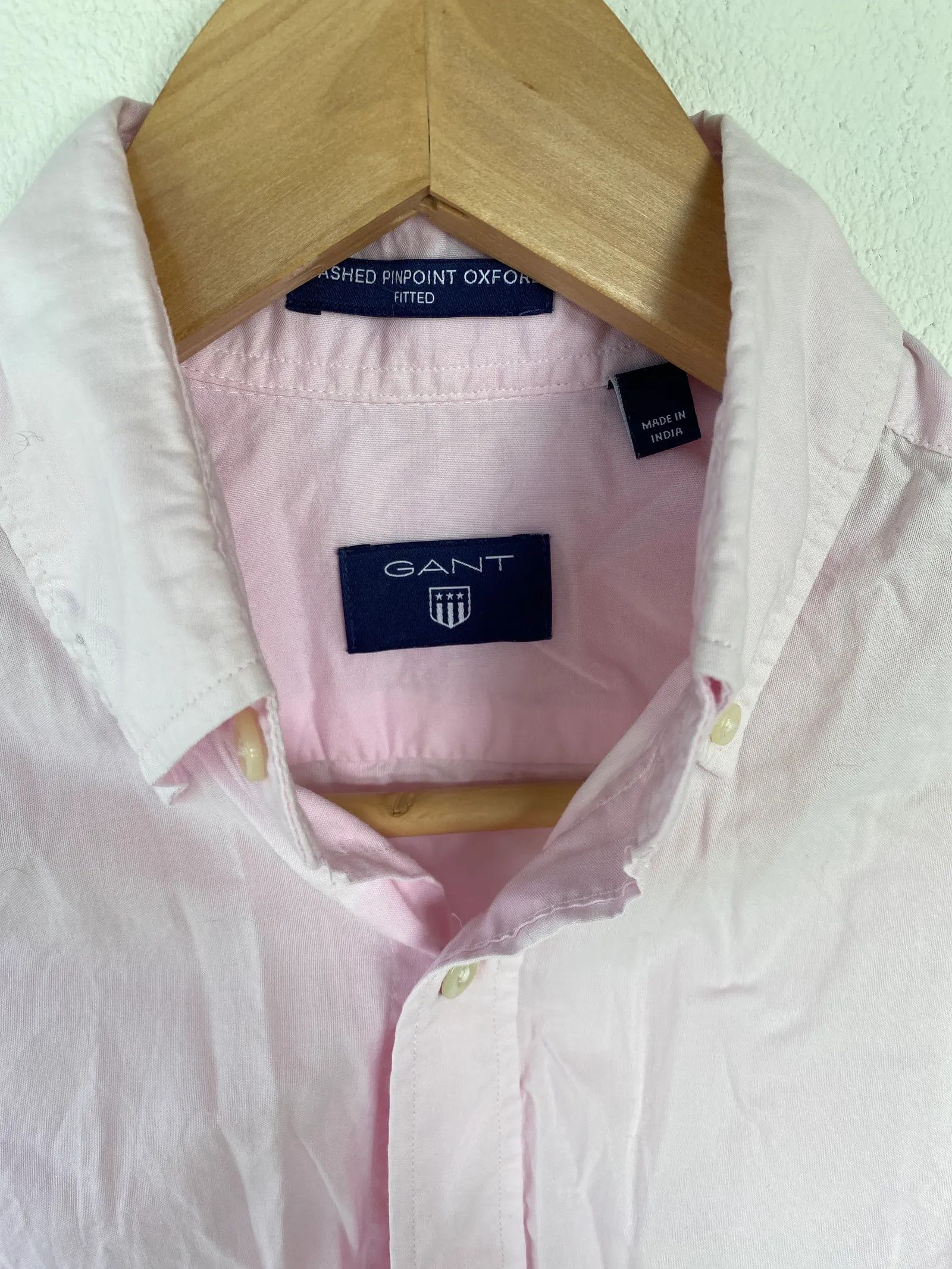 Gant Gant Washed pinpoint Oxford fitted Shirt Size US XS / EU 42 / 0 - 2 Thumbnail