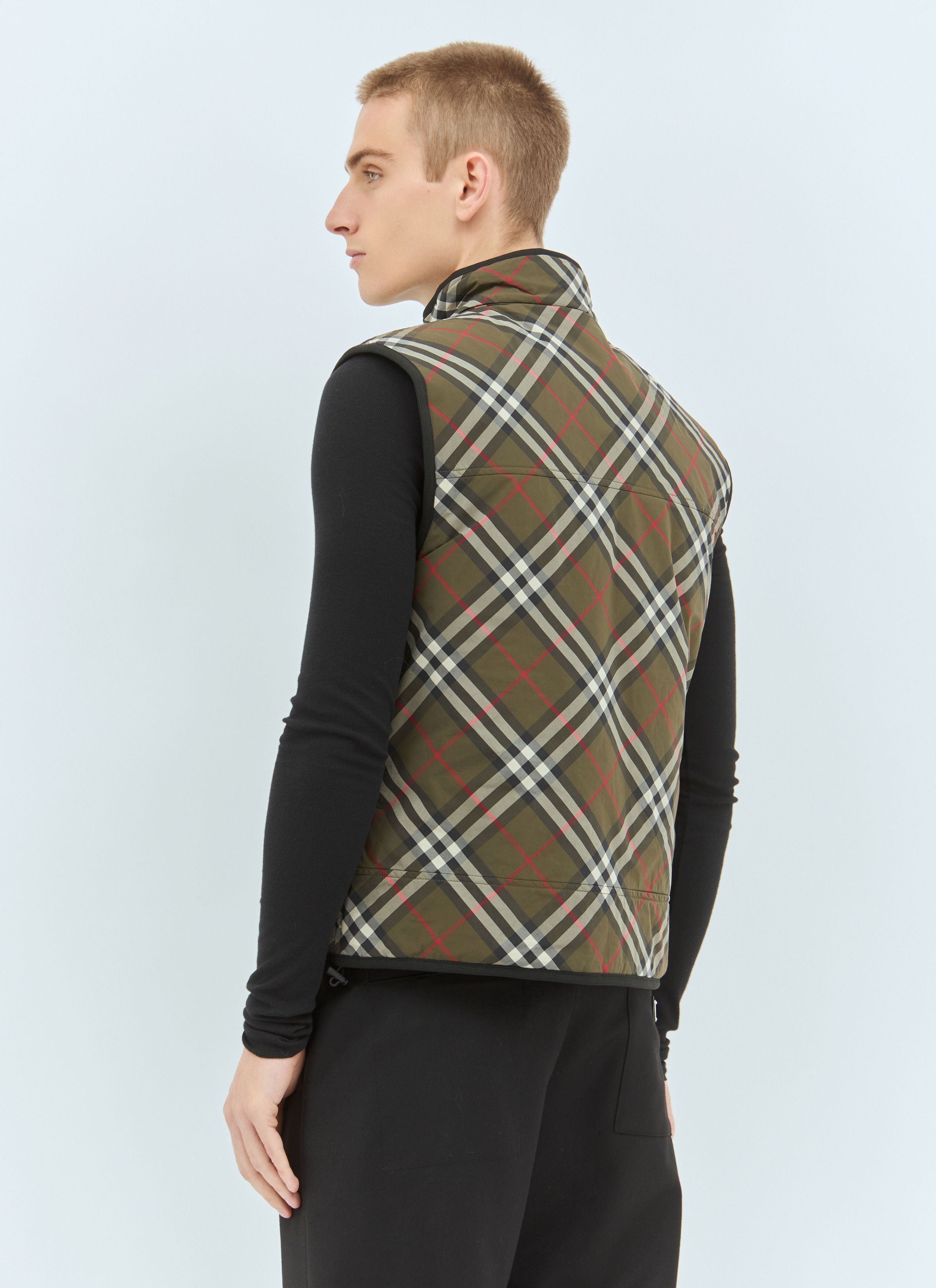 Burberry Check Padded Gilet Size US L / EU 52-54 / 3 - 5 Thumbnail