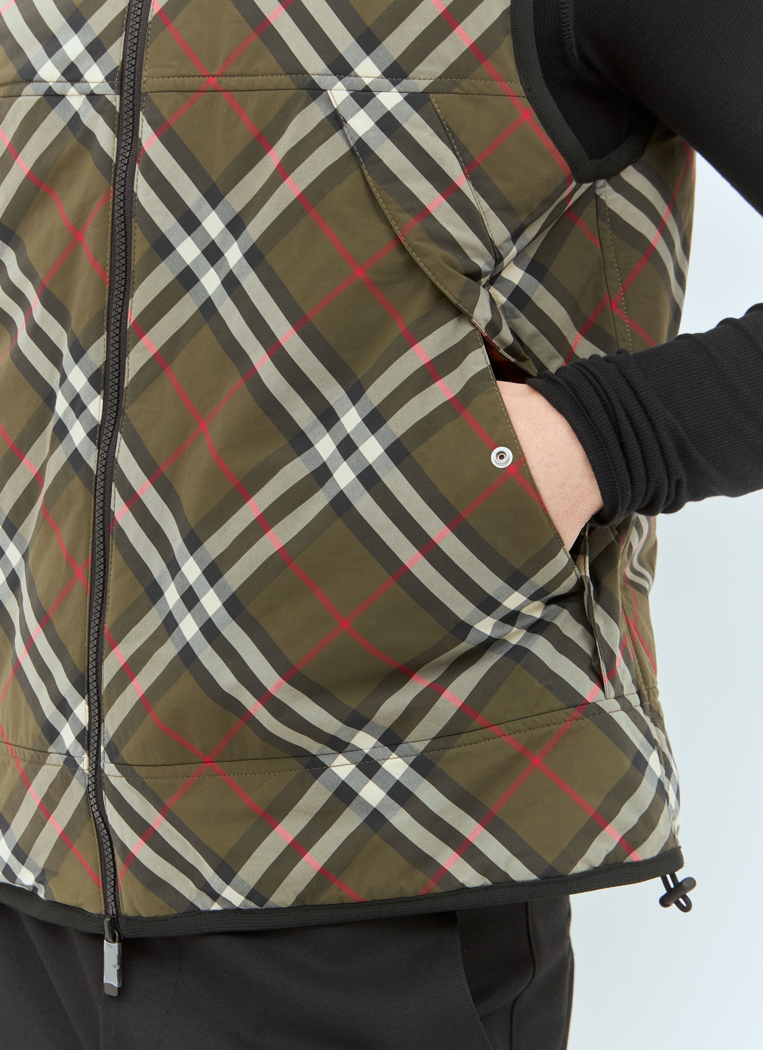 Burberry Check Padded Gilet Size US L / EU 52-54 / 3 - 6 Thumbnail