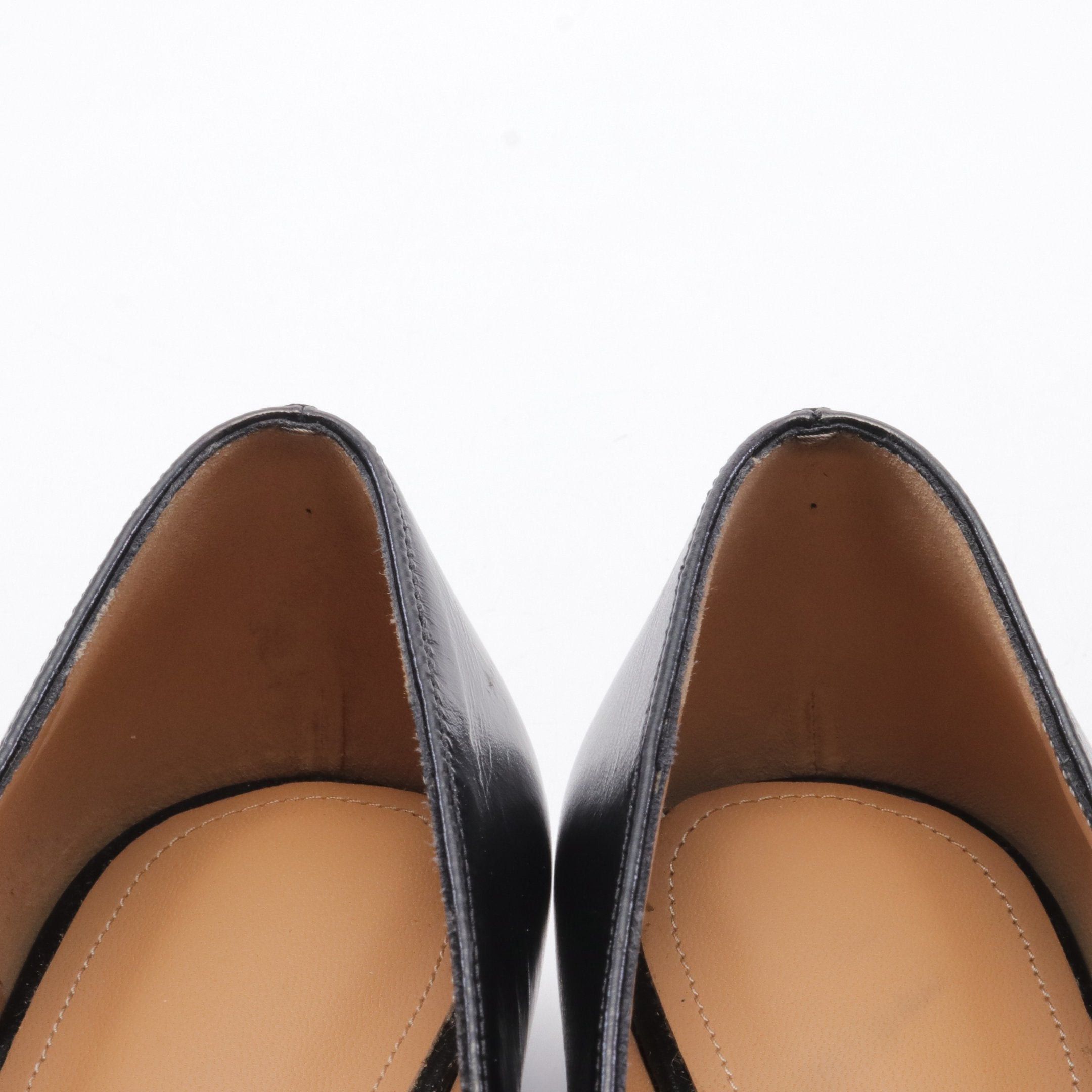 Salvatore Ferragamo Salvatore Ferragamo Vara Ribbon Pumps Leather Black Size ONE SIZE - 7 Thumbnail