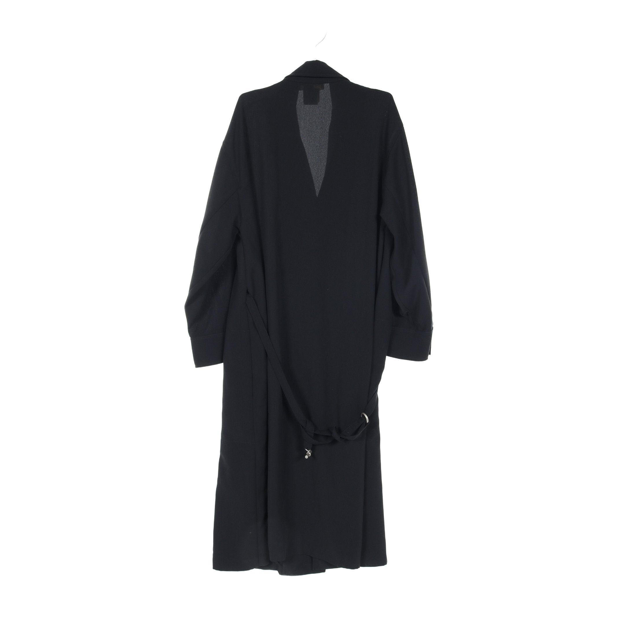 Hermes Hermes Wrap Dress Black Size ONE SIZE - 2 Thumbnail