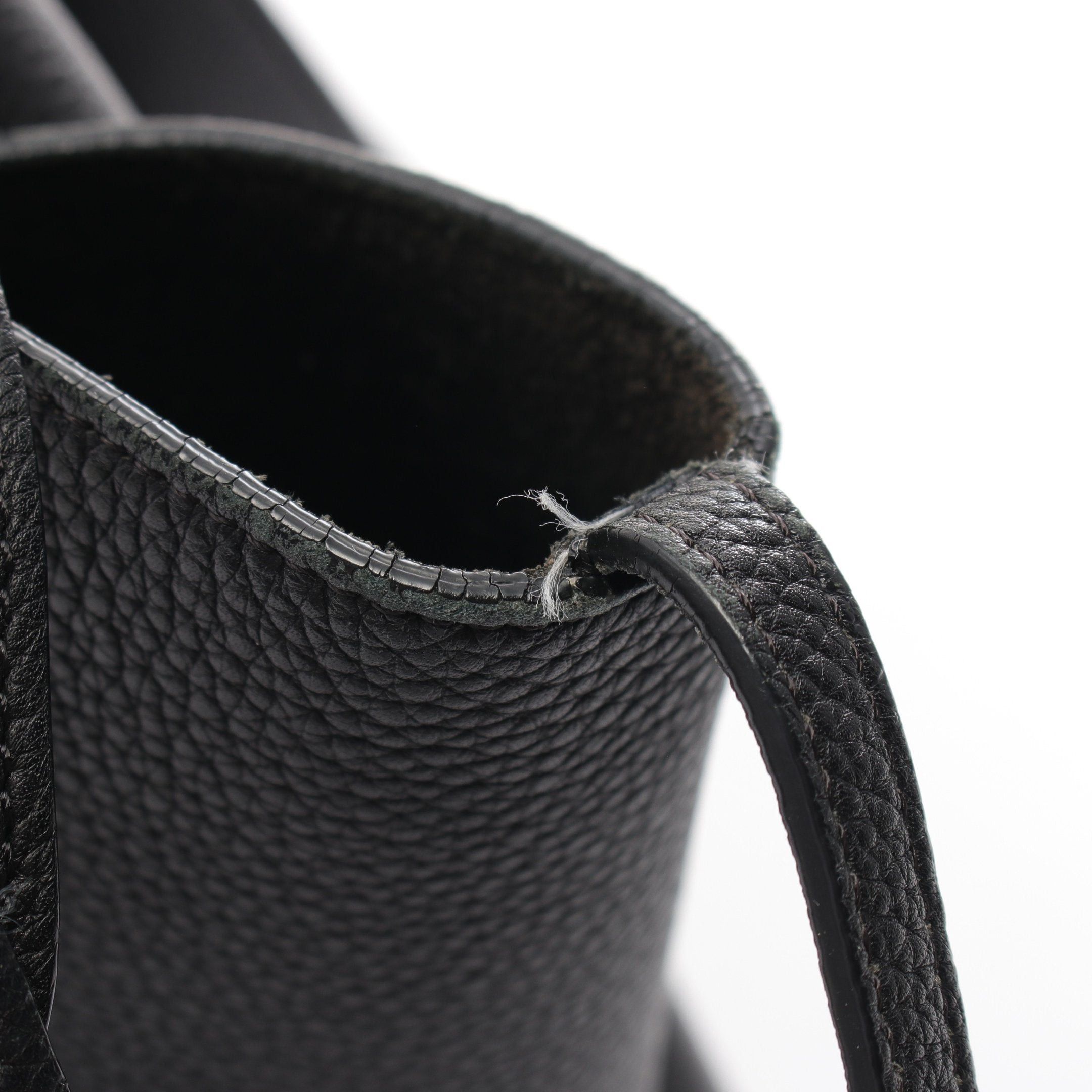 Celine Celine Trifold Small Shoulder Bag Tote Leather Black Size ONE SIZE - 7 Thumbnail