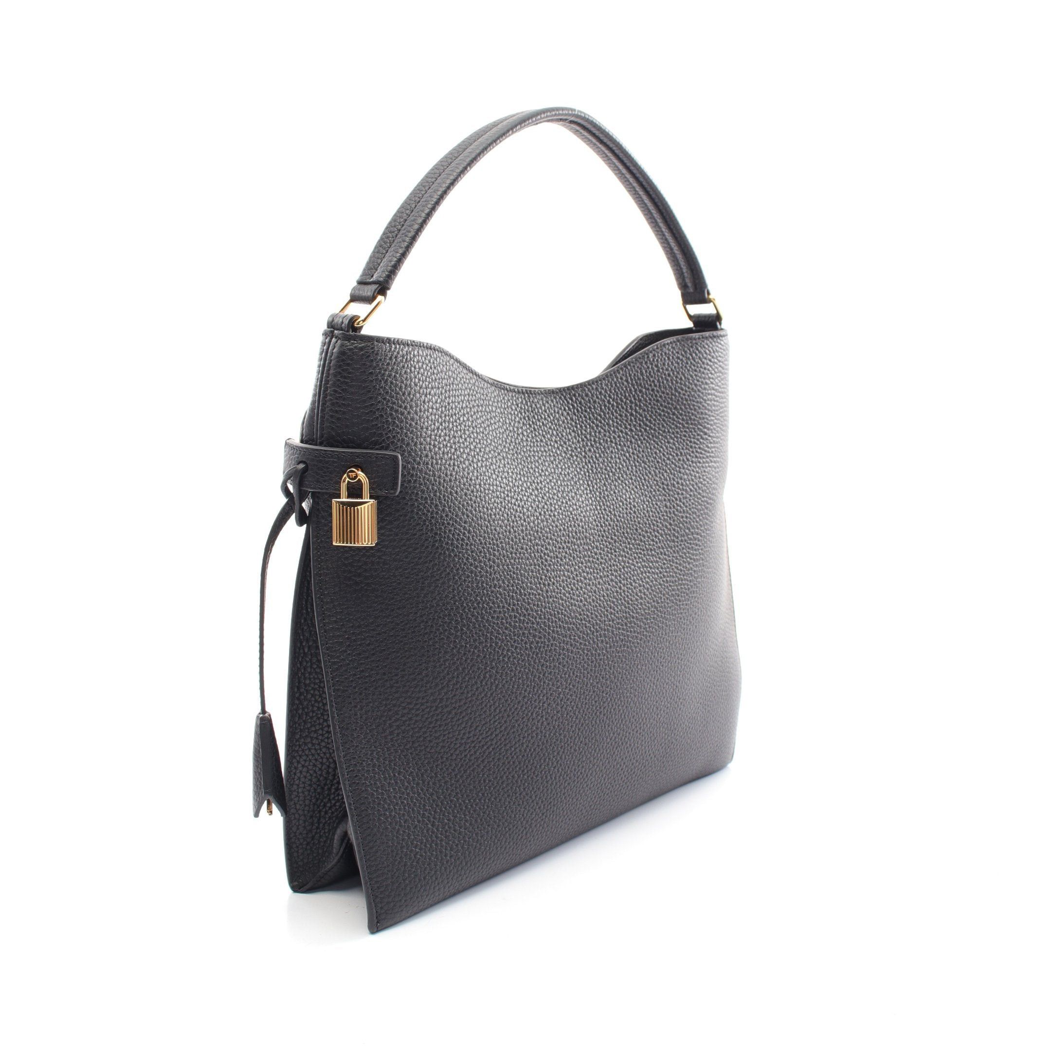 Tom Ford Tom Ford Alix Hobo Shoulder Bag Leather Black Size ONE SIZE - 2 Thumbnail