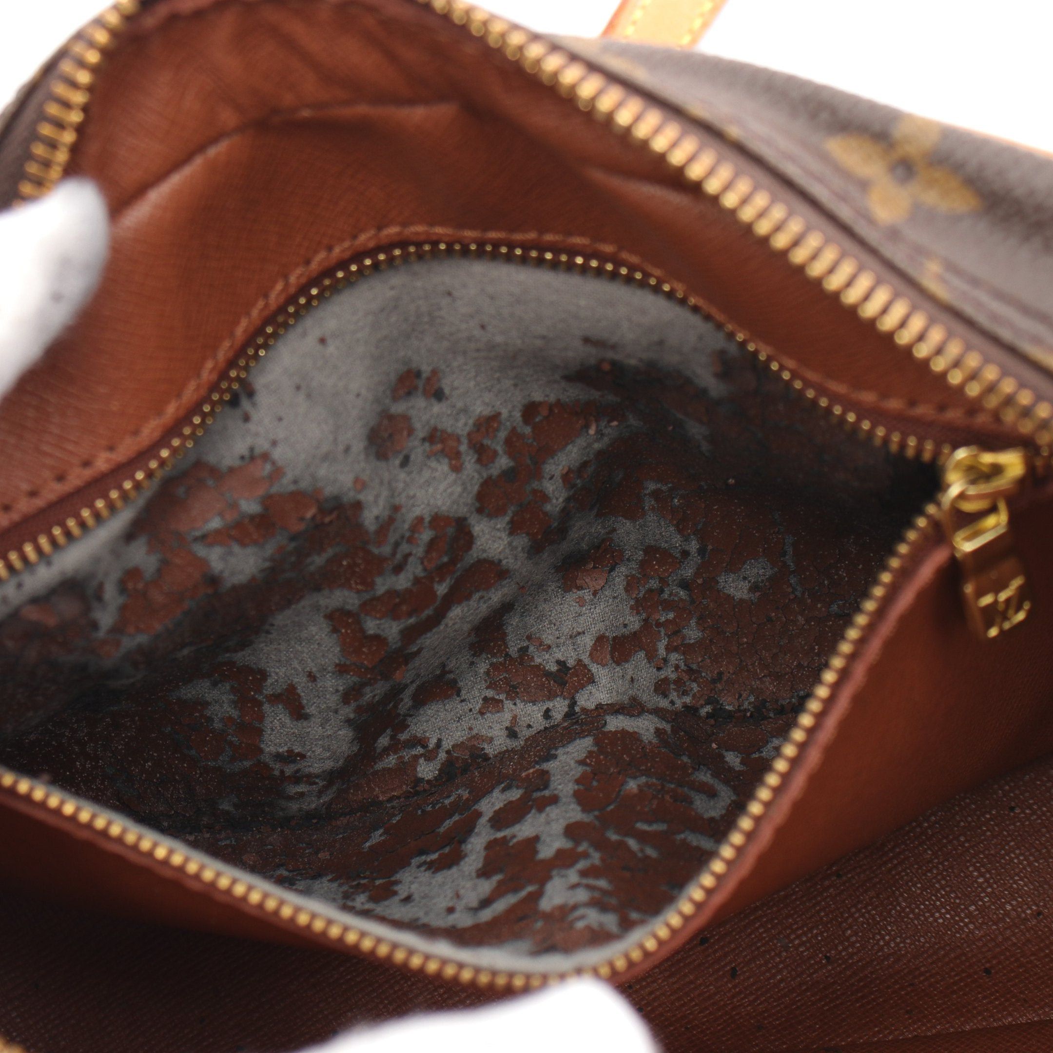 Louis Vuitton Louis Vuitton Trocadero 24 Monogram Shoulder Bag Leather Brown Size ONE SIZE - 6 Thumbnail