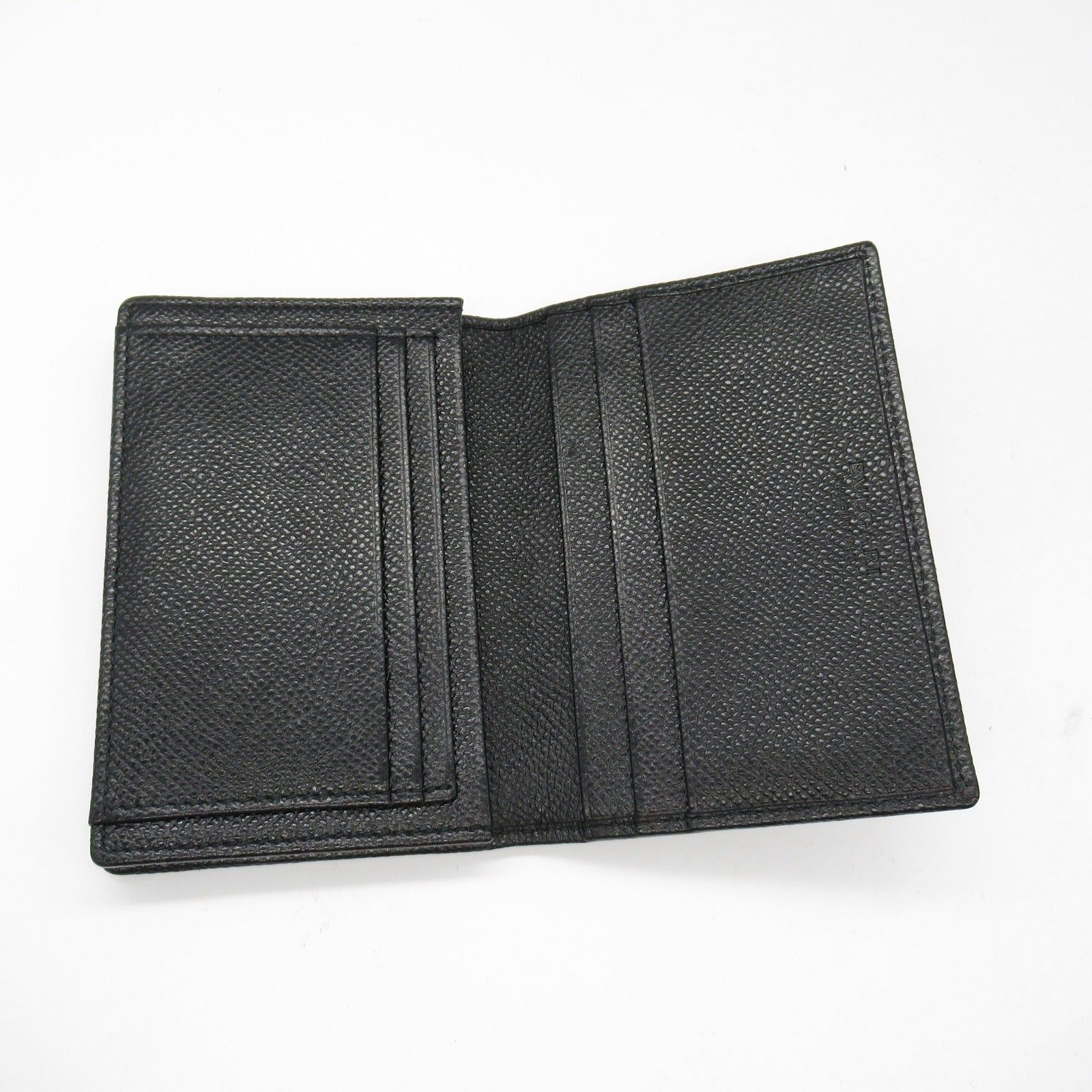 Bvlgari Bvlgari Bulgari Name Card Holder Leather Black Size ONE SIZE - 5 Thumbnail