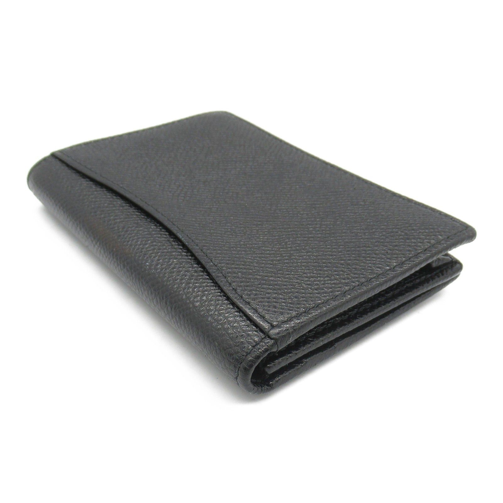 Bvlgari Bvlgari Bulgari Name Card Holder Leather Black Size ONE SIZE - 4 Thumbnail