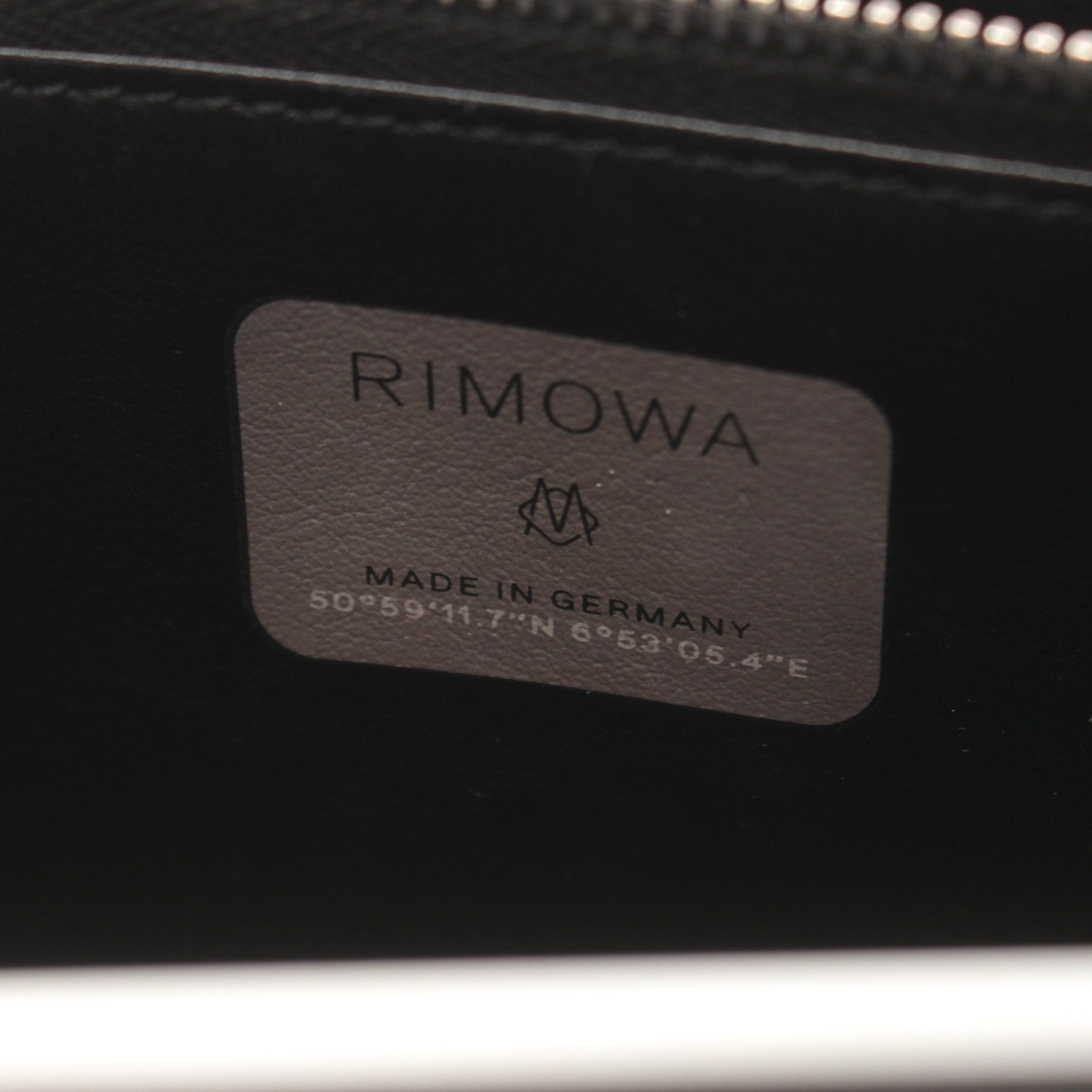 Dior Dior Dior * Rimowa Personal Clutch Bag Shoulder Wallet Aluminum Leather Black Size ONE SIZE - 5 Thumbnail