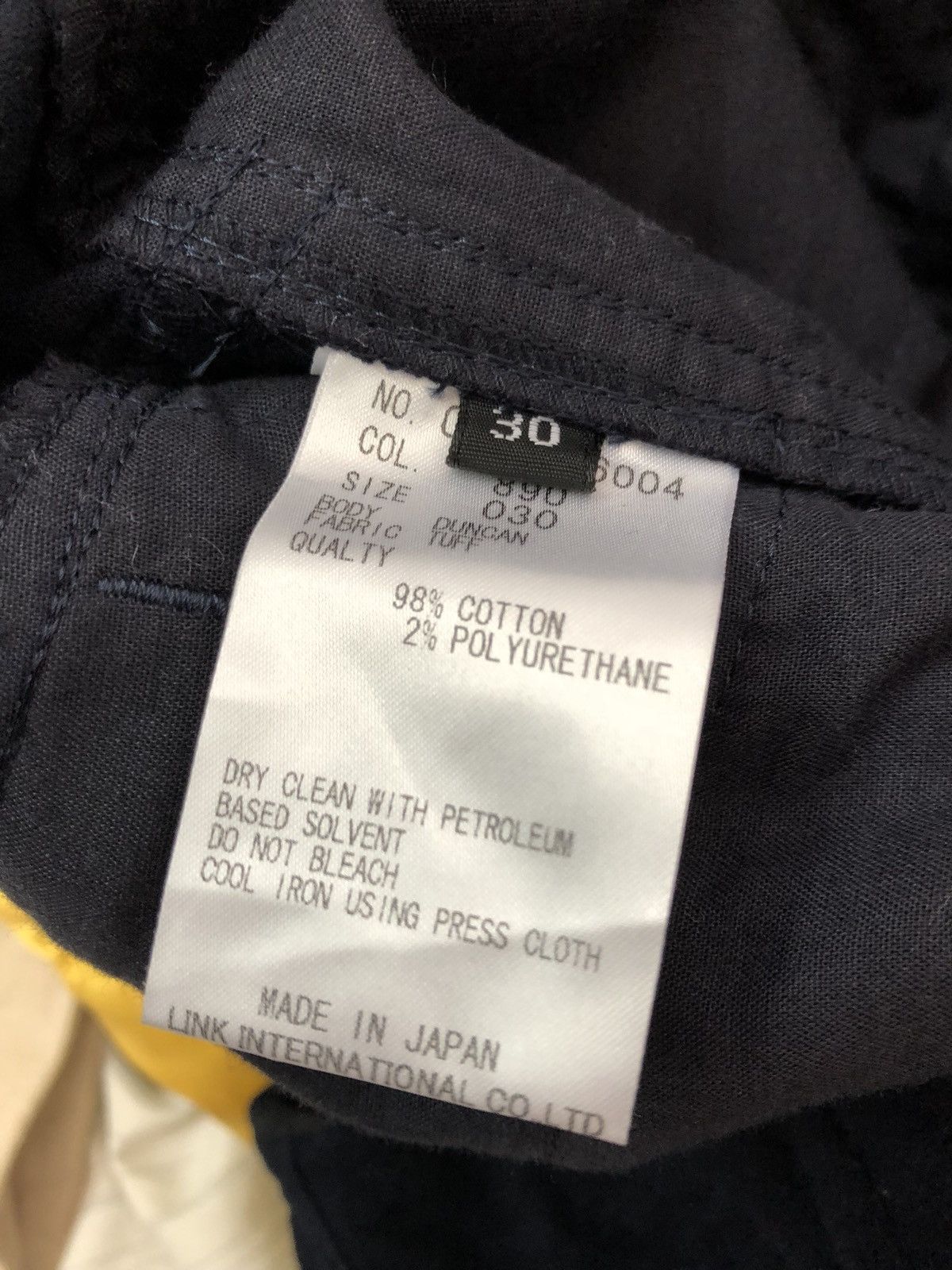 Theory Theory Made in Japan 6 Pocket Suede Cotton Wide Leg Pant Size US 30 / EU 46 - 19 Thumbnail