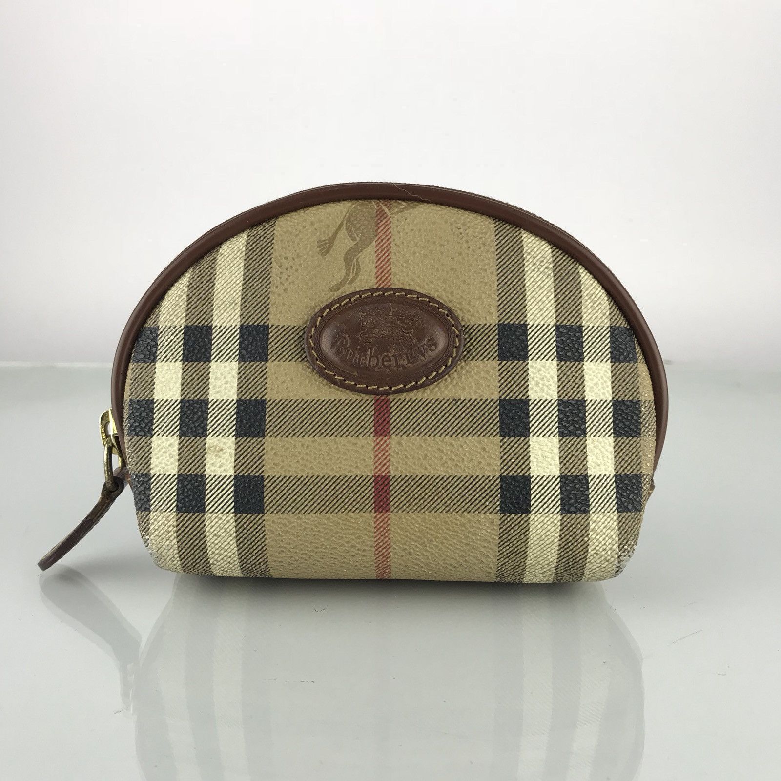 Vintage Burberry S Nova Check Shoulder Bag