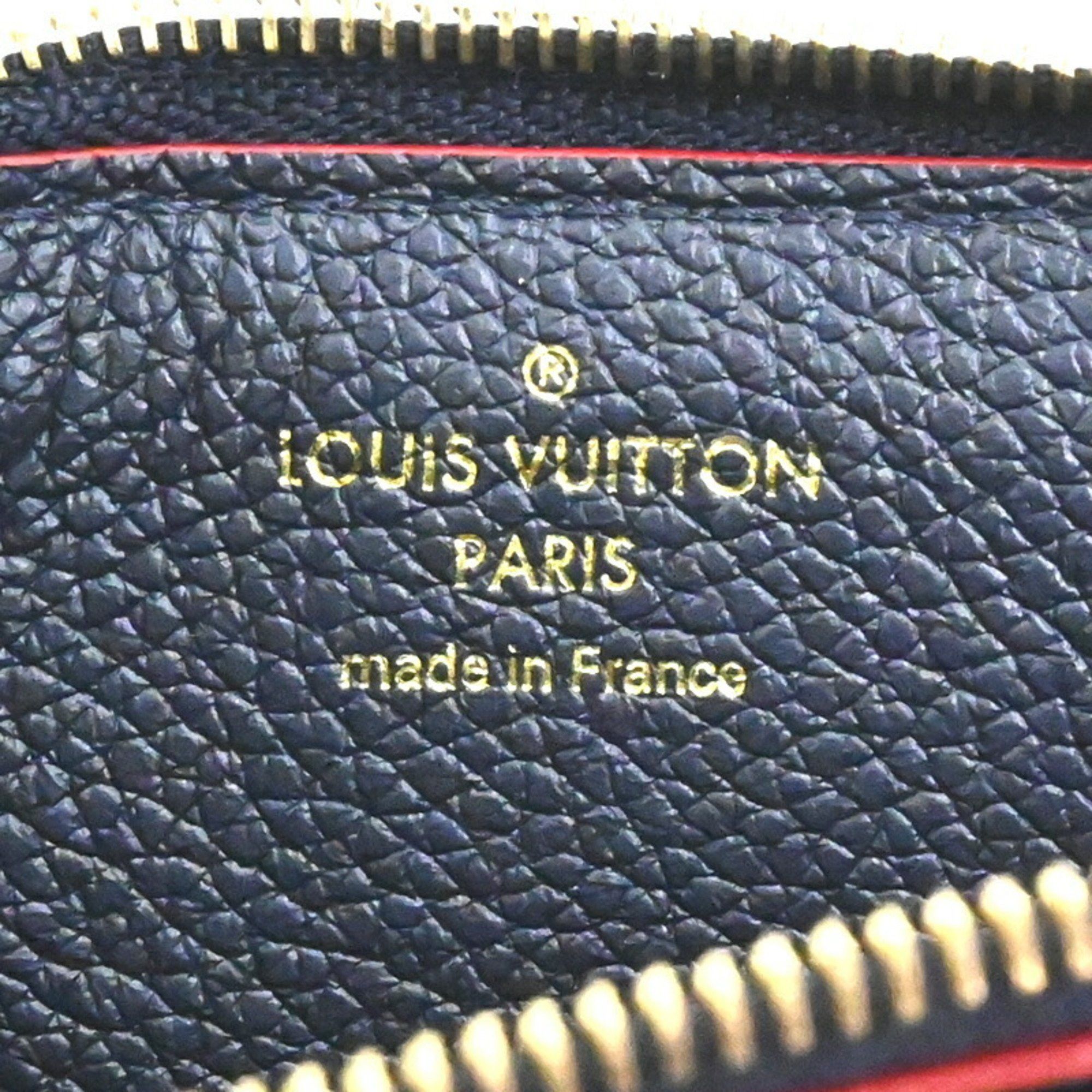 Louis Vuitton Louis Vuitton Porte Carte Recto Verso Men's Coin Case M69420 Monogram Empreinte Marine Rouge Size ONE SIZE - 7 Thumbnail