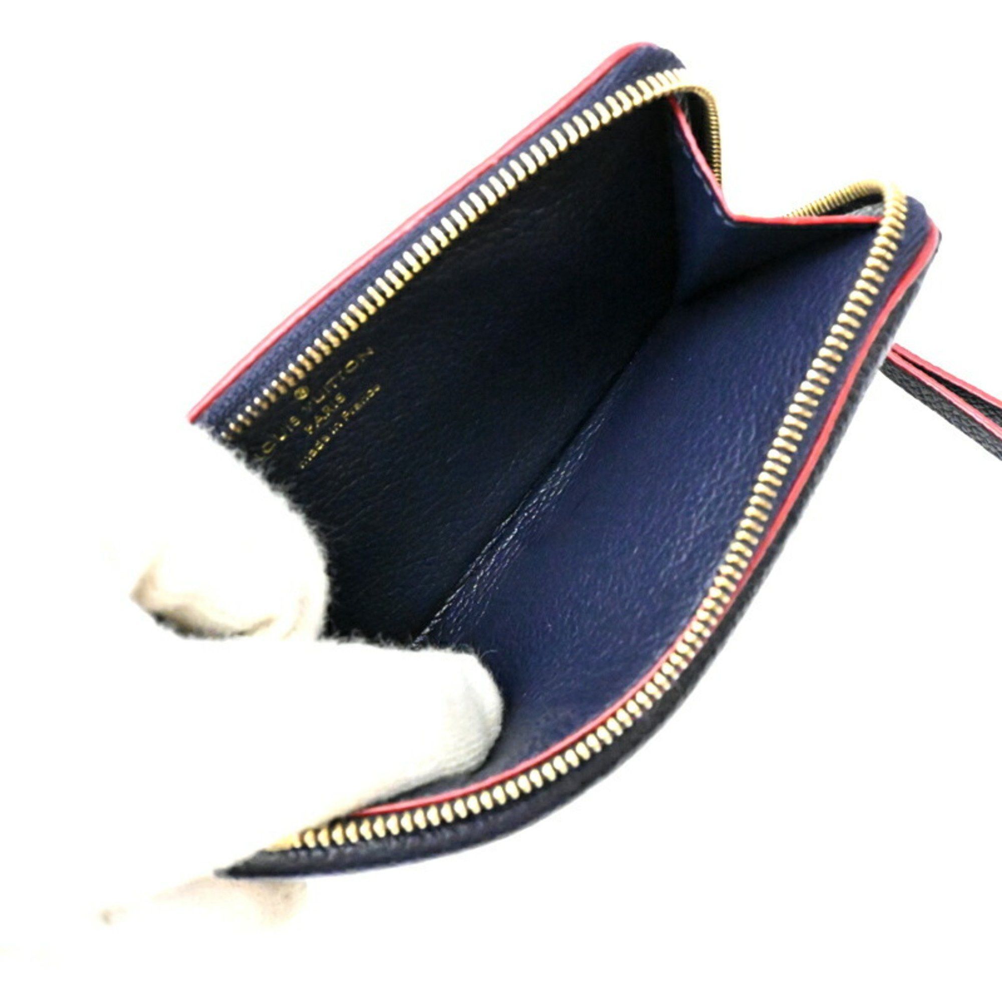 Louis Vuitton Louis Vuitton Porte Carte Recto Verso Men's Coin Case M69420 Monogram Empreinte Marine Rouge Size ONE SIZE - 5 Thumbnail