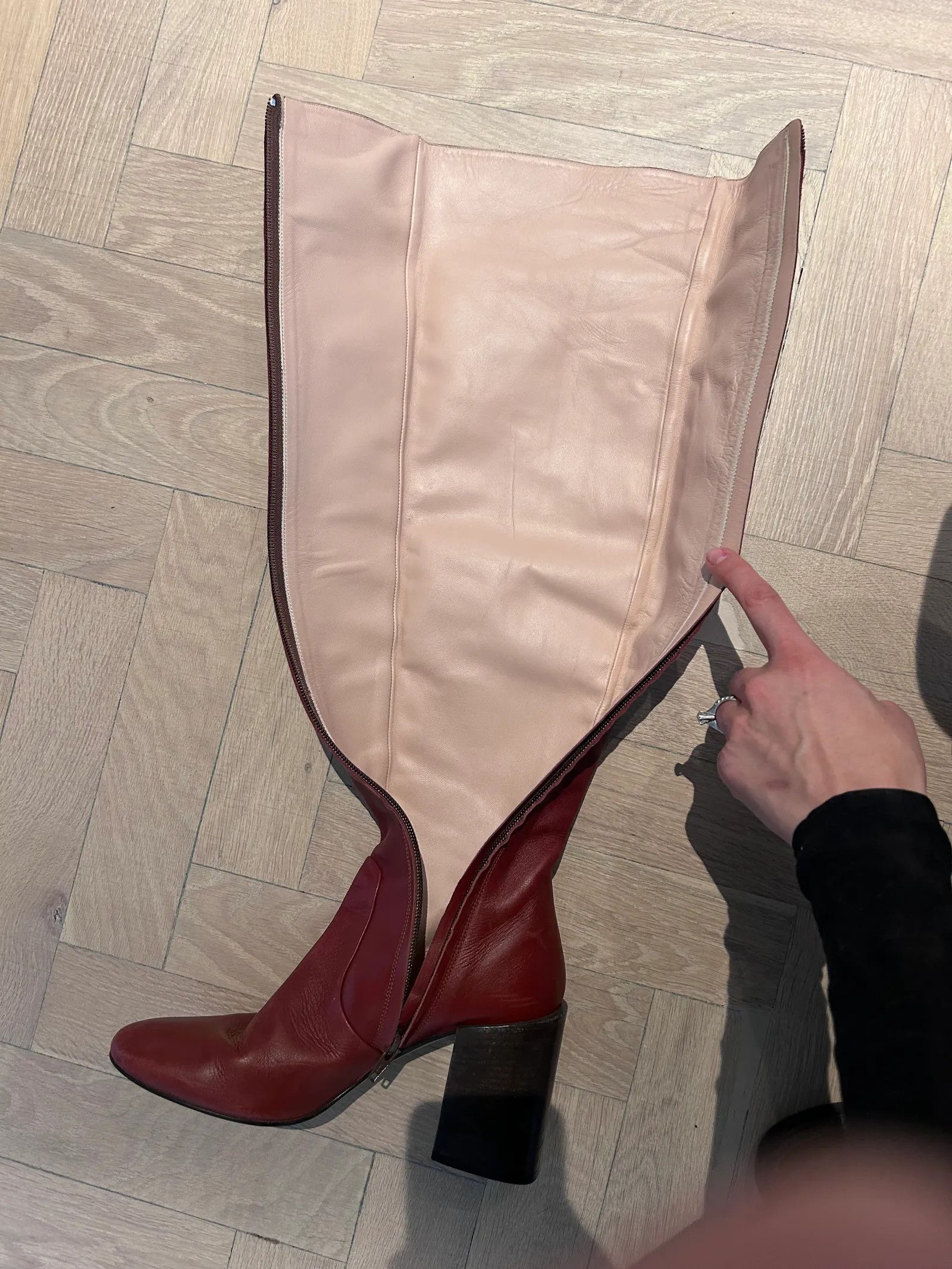 Acne Studios Acne Studios Sonny ovetknee boots Boots Size US 8.5 / IT 38.5 - 5 Thumbnail