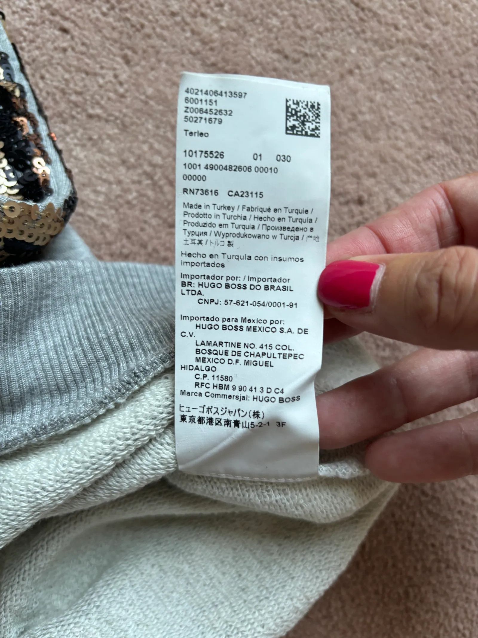 Hugo Boss Boss Sweatshirt Size L / US 10 / IT 46 - 3 Thumbnail