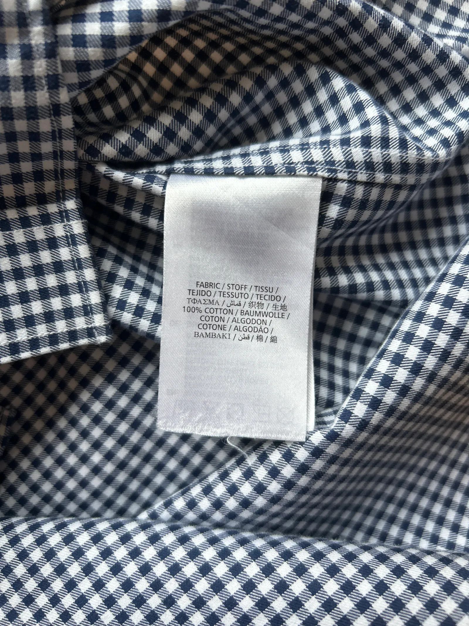Gant Gant Gingham twill Shirt Size L / US 10 / IT 46 - 3 Thumbnail