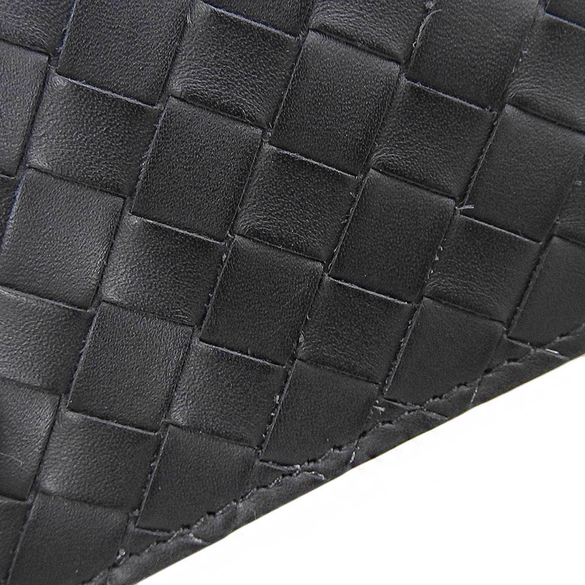Bottega Veneta BOTTEGA VENETA Intrecciato Money Clip 123180 Bi-fold Wallet Leather Black Size ONE SIZE - 6 Thumbnail