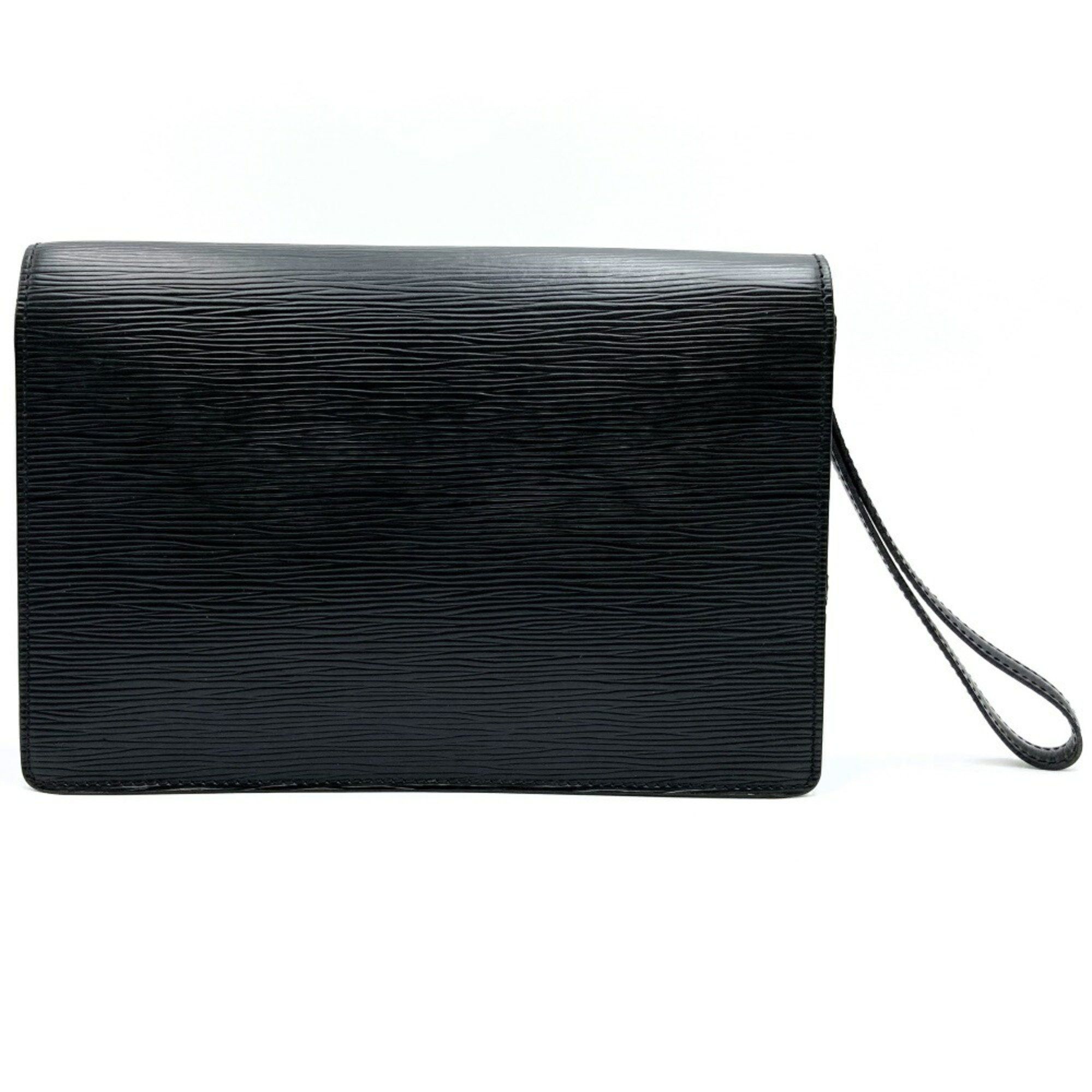 Louis Vuitton Louis Vuitton Pochette Serie Dragonne Clutch Bag Epi Leather Noir Black M52612 Women's Size ONE SIZE - 2 Thumbnail