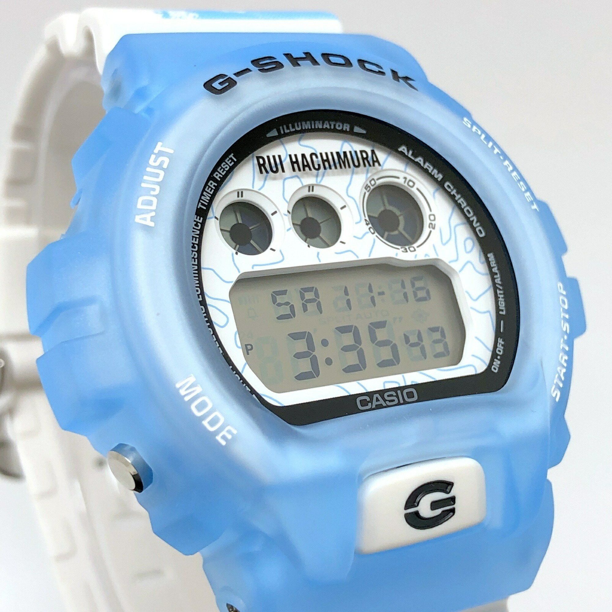 Casio G-SHOCK CASIO Watch DW-6900RH-2 RUI HACHIMURA 3rd Signature Model Ice Blue x White Tateyama Mountain Range Released November 2022 Mikunigaoka Store Size ONE SIZE - 4 Thumbnail