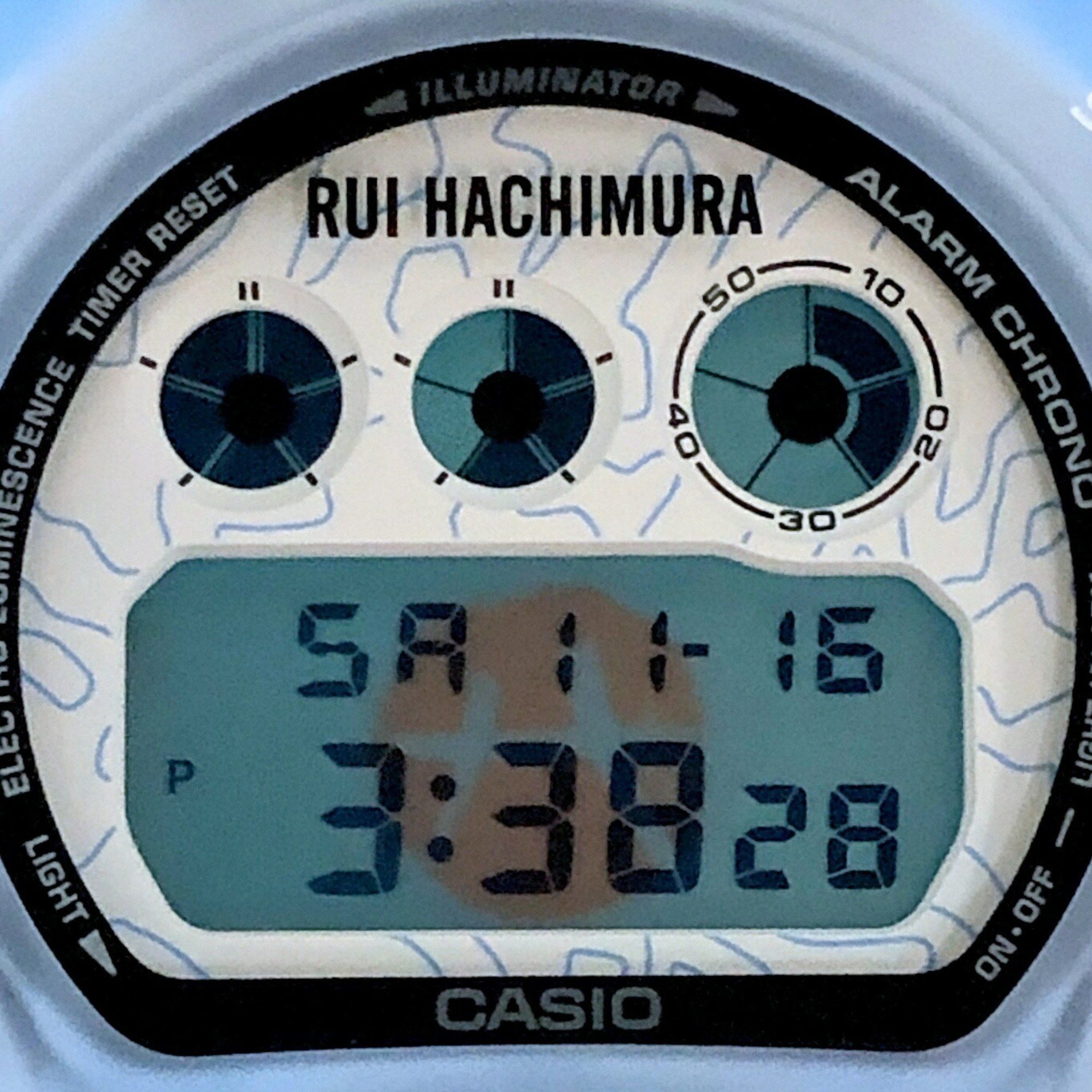 Casio G-SHOCK CASIO Watch DW-6900RH-2 RUI HACHIMURA 3rd Signature Model Ice Blue x White Tateyama Mountain Range Released November 2022 Mikunigaoka Store Size ONE SIZE - 9 Thumbnail