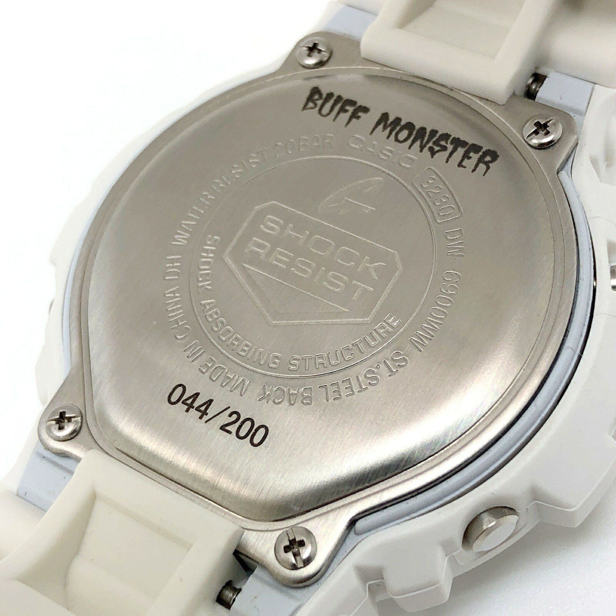 Casio G-SHOCK CASIO Watch DW-6900-7BUFF BUFF MONSTER Buff Monster Not yet released World limited to 200 Collaboration model White Released in November 2016 Mikunigaoka store Size ONE SIZE - 8 Thumbnail