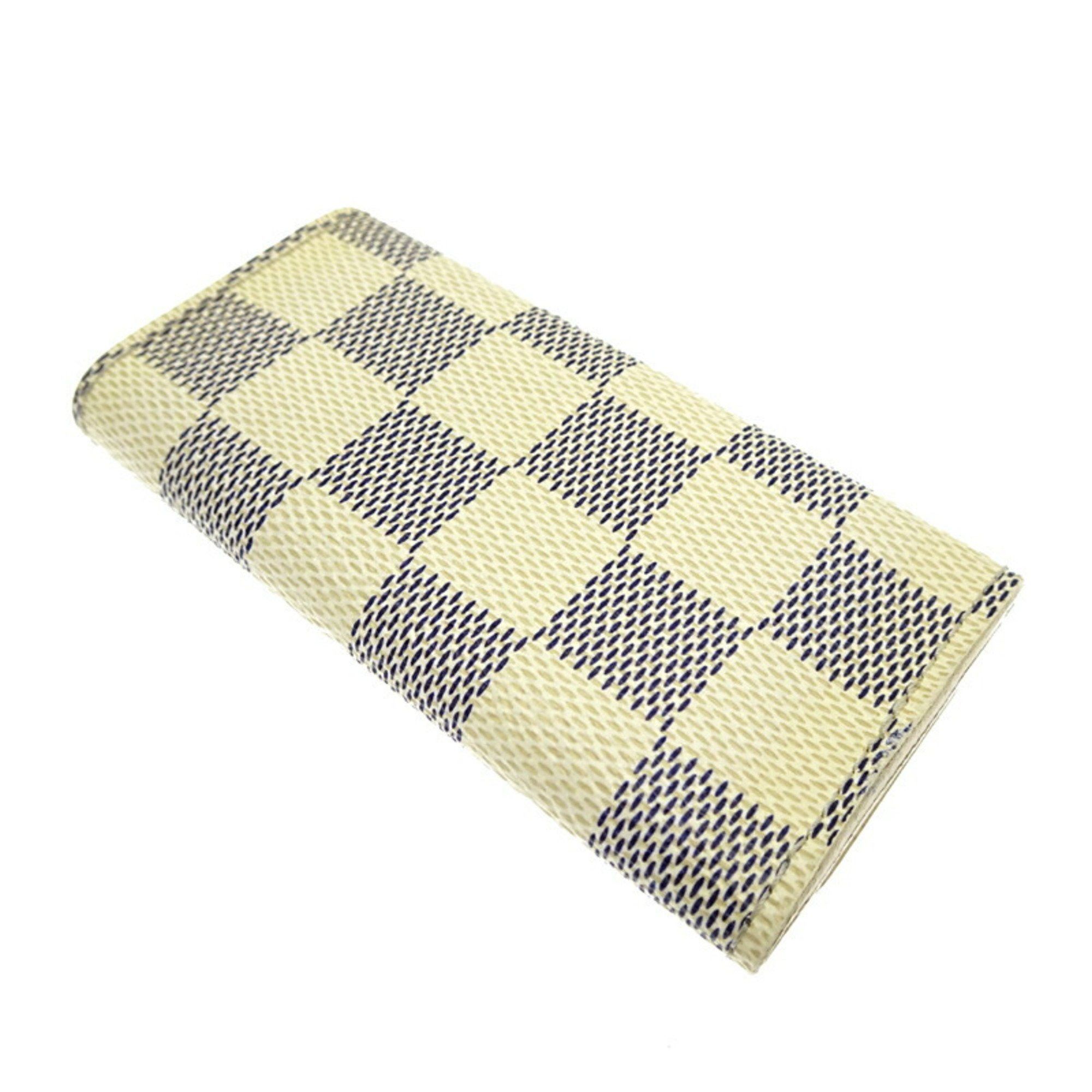 Louis Vuitton Louis Vuitton Multicle 4 Women's and Men's Key Case N60020 Damier Azur White Size ONE SIZE - 5 Thumbnail